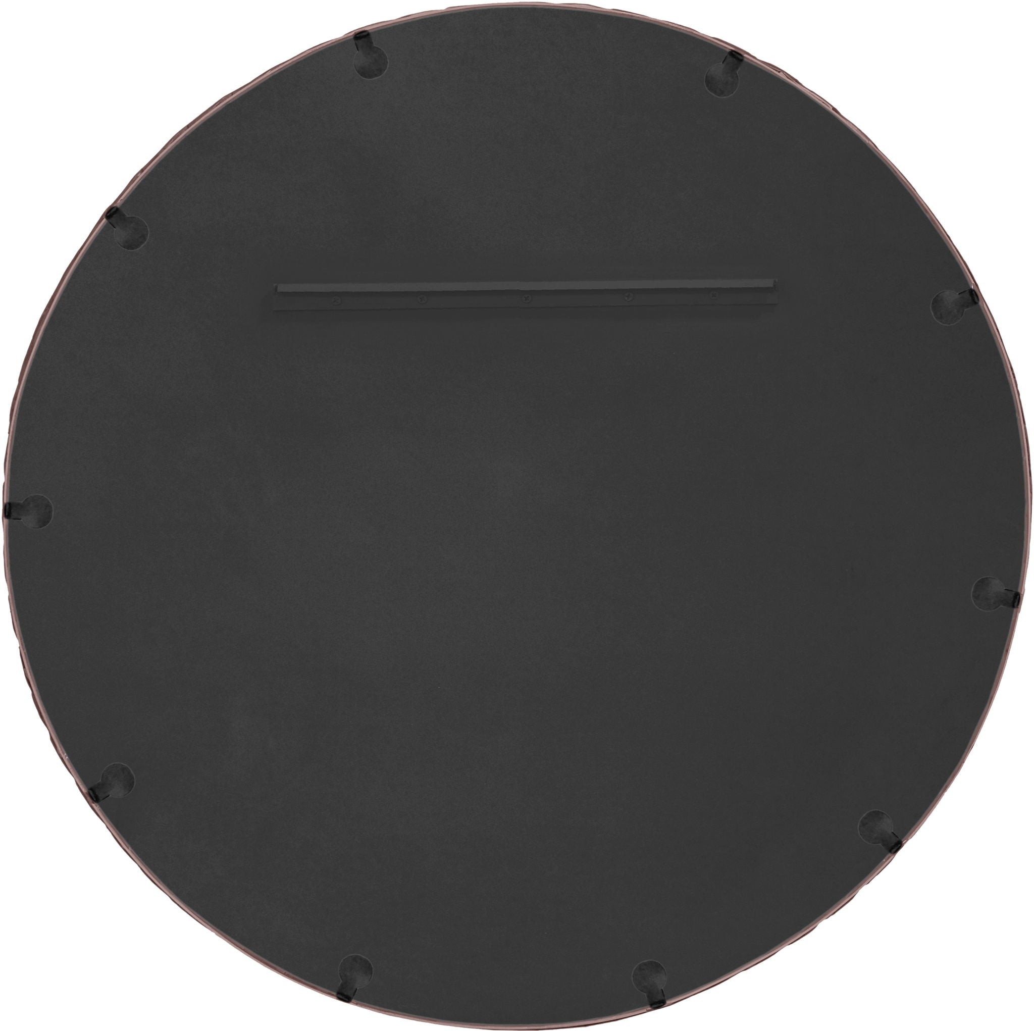 Hammer - Round Iron Mirror