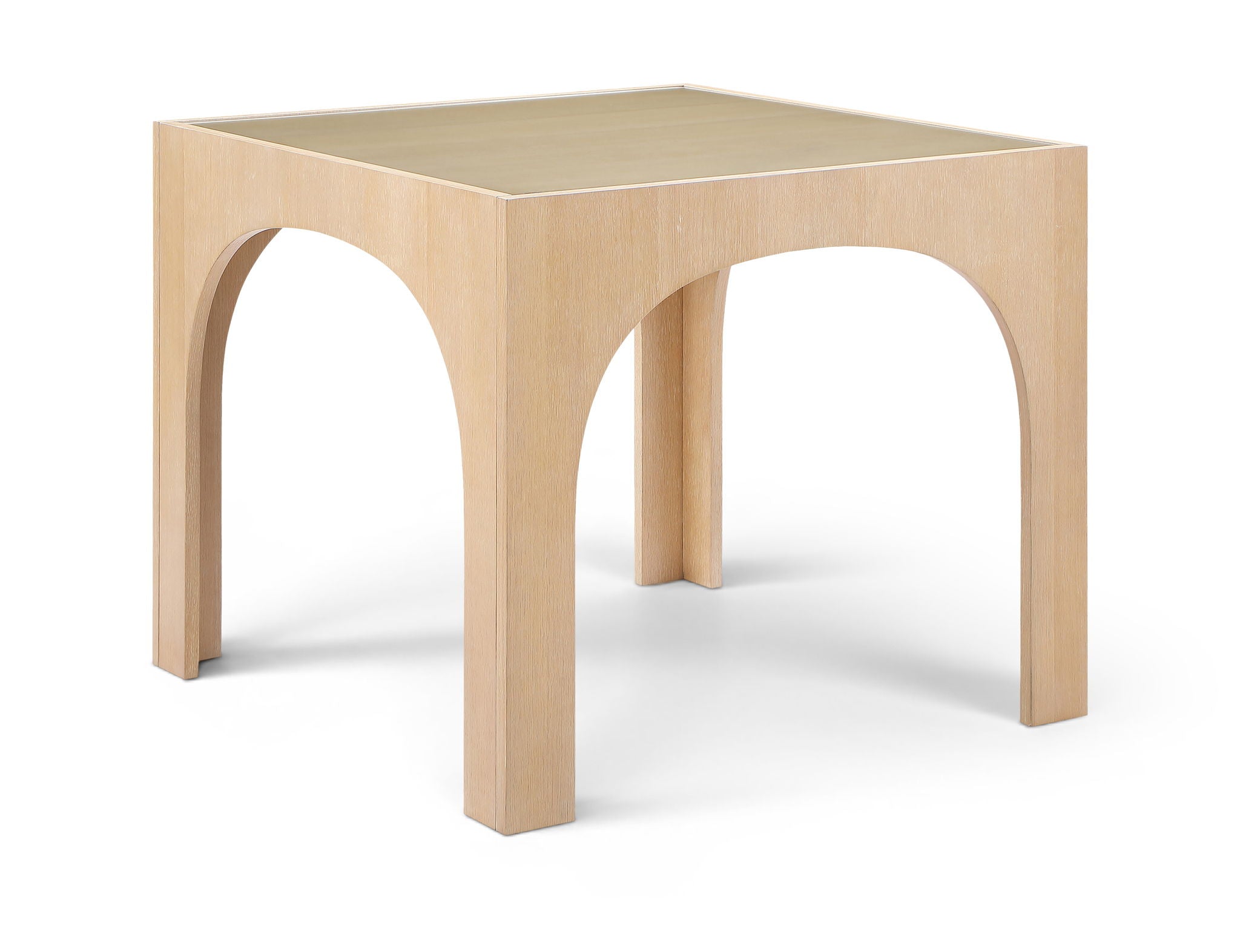 Waldorf - Tempered Glass Top Table