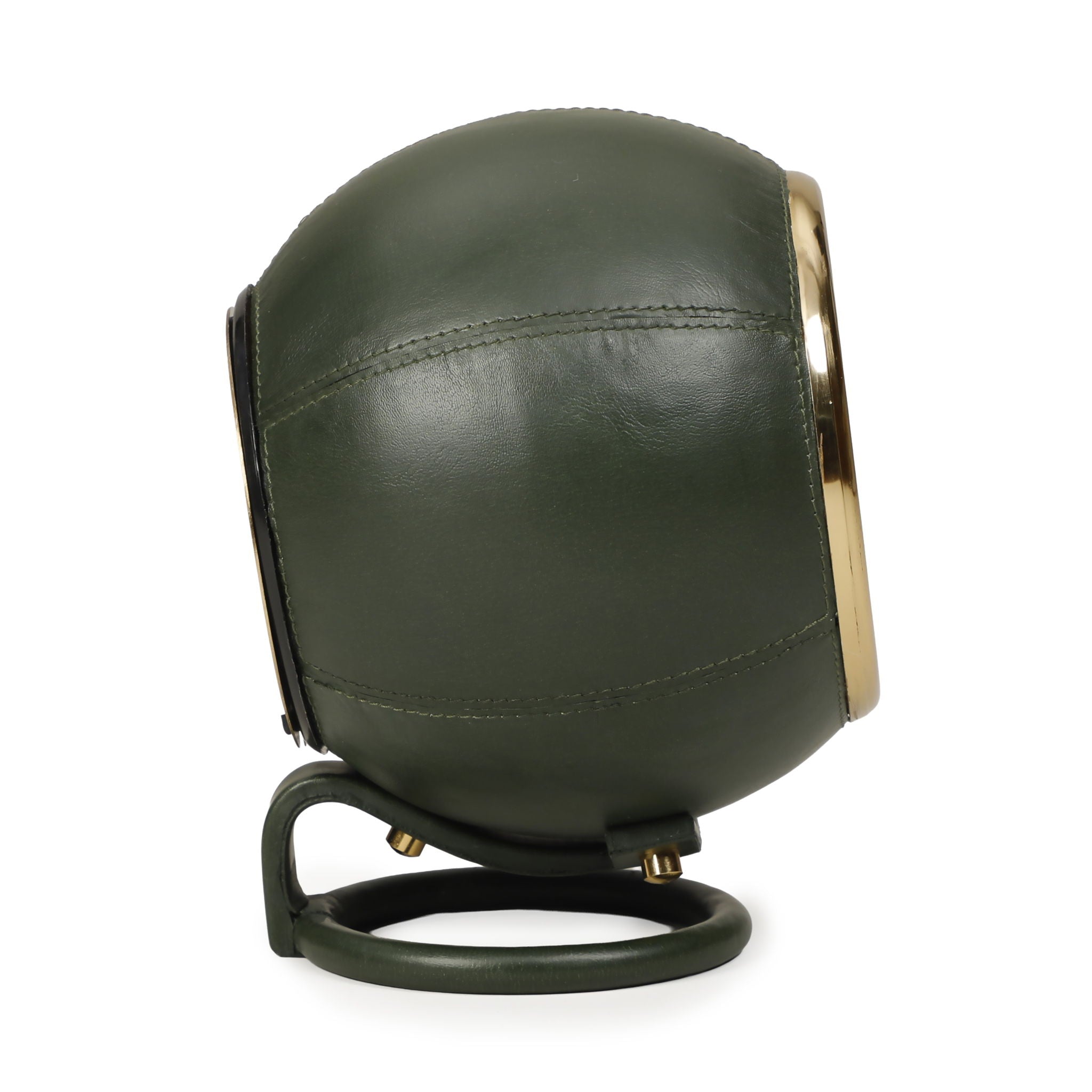 Draper - Designer Standing Accent Clock - Dark Green