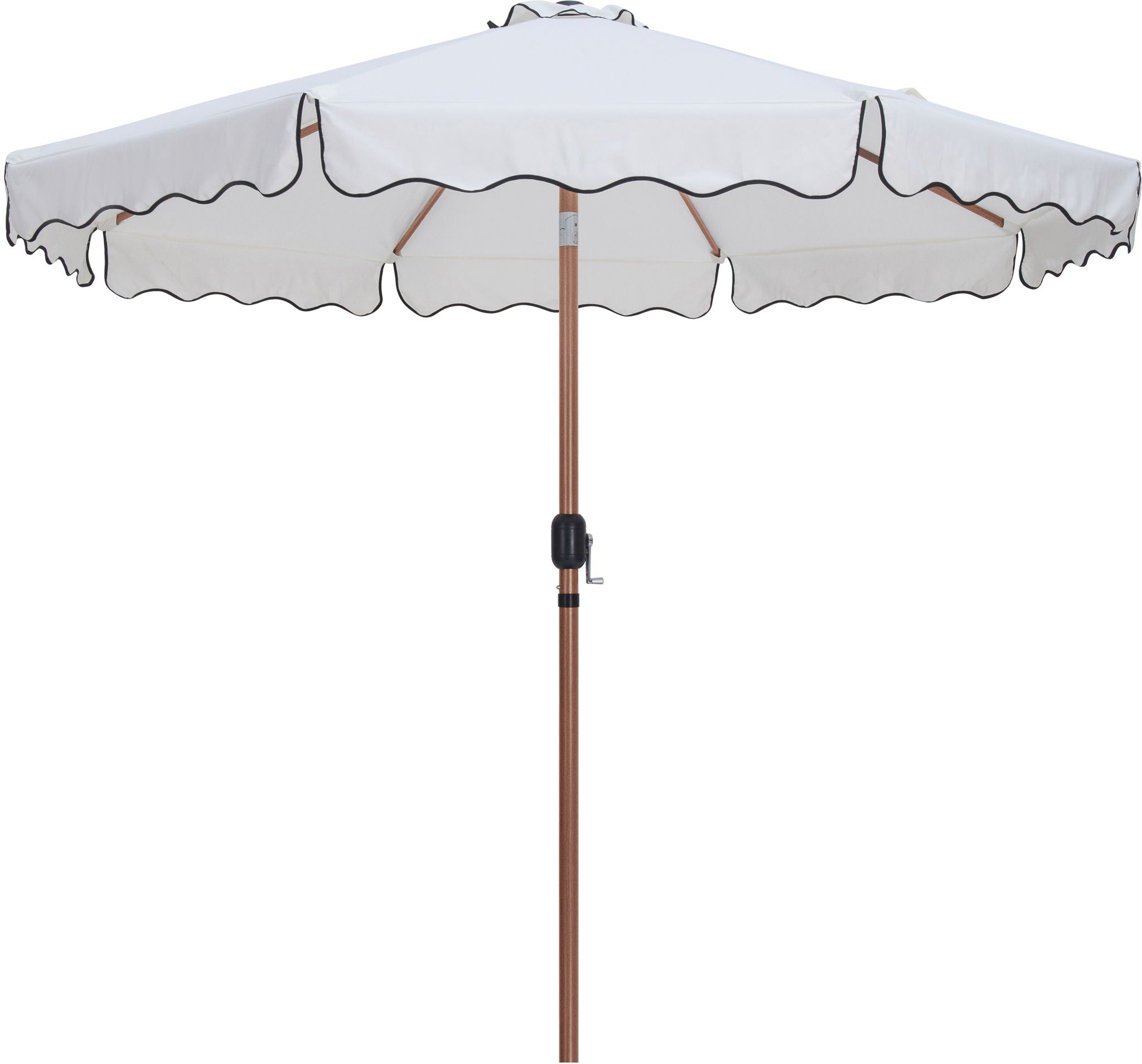 Amalfi - Patio Umbrella - Light Brown Base / Light Brown Pole