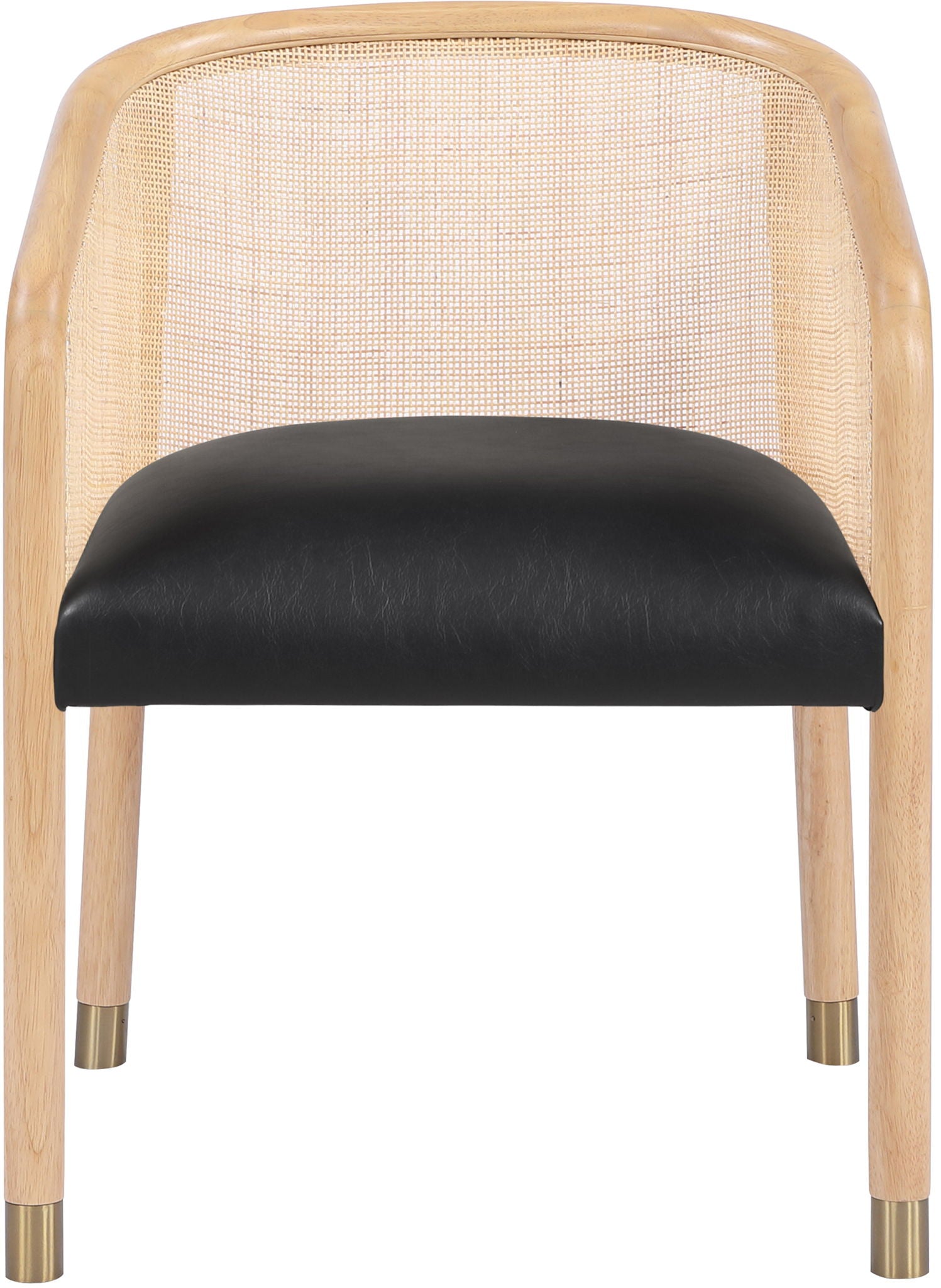 Sylvan - Vegan Leather Dining Chair (Set of 2) - Natural Frame