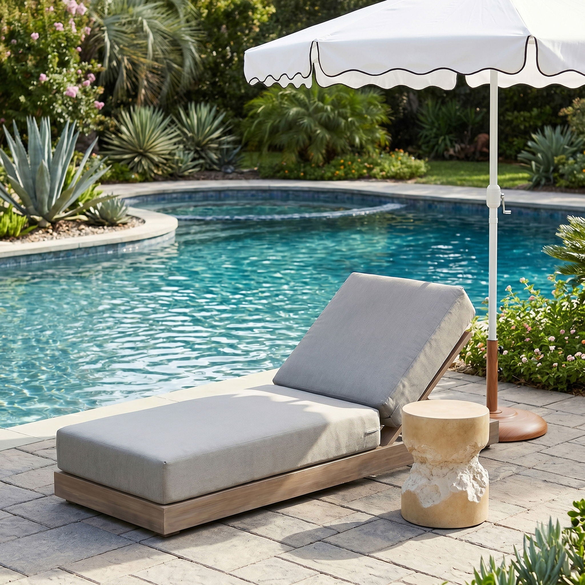 Solace - Olefin Performance Fabric Outdoor Patio Lounge Chair
