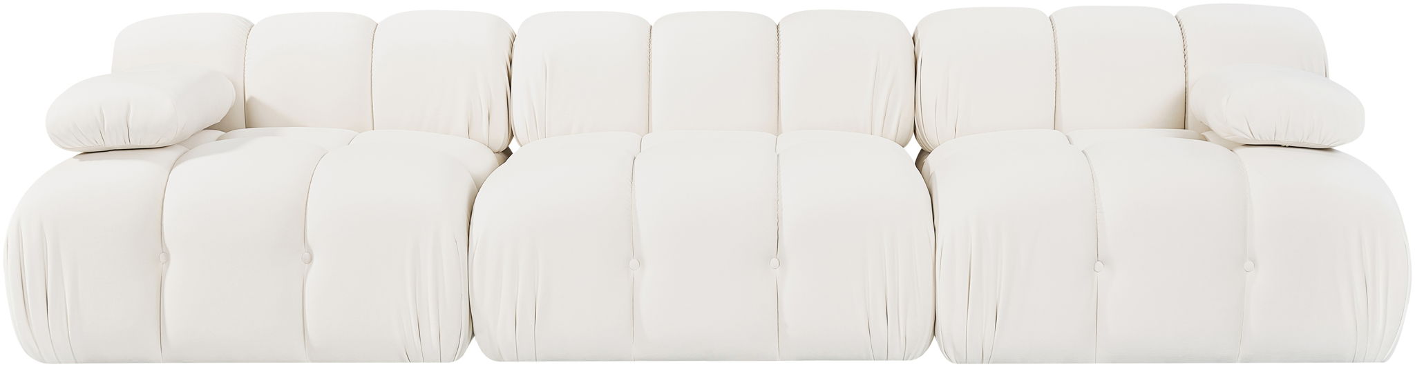 Orin - Velvet 3 Piece Modular Sofa