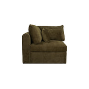 Swift - Corner Chair - Dark Green