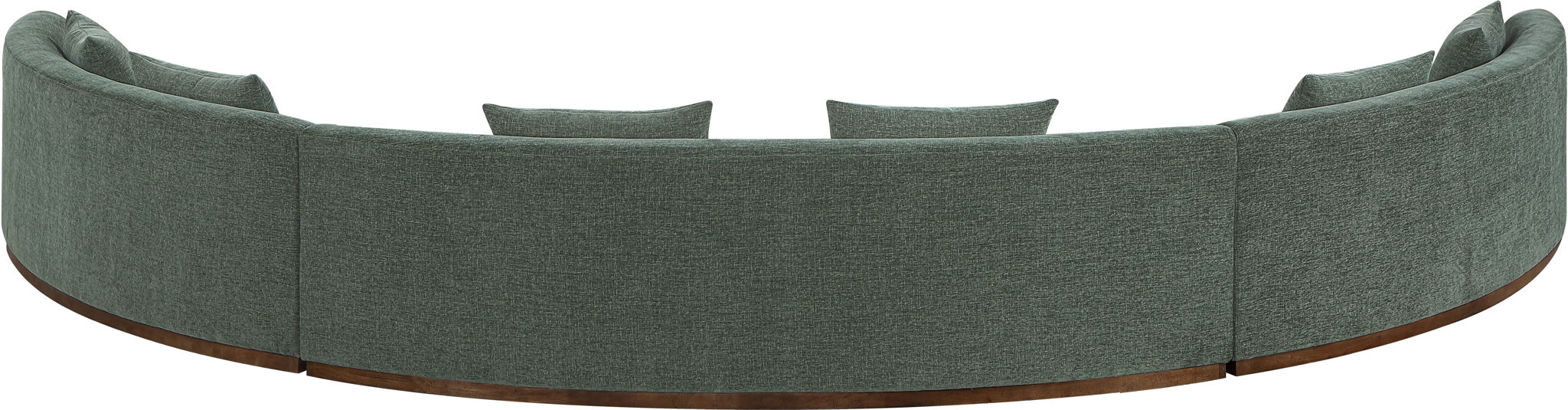 Avanti - Chenille Fabric Upholstered 3 Piece Modular Sectional