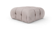 Orin - Velvet Performance Fabric Upholstered Modular Ottoman