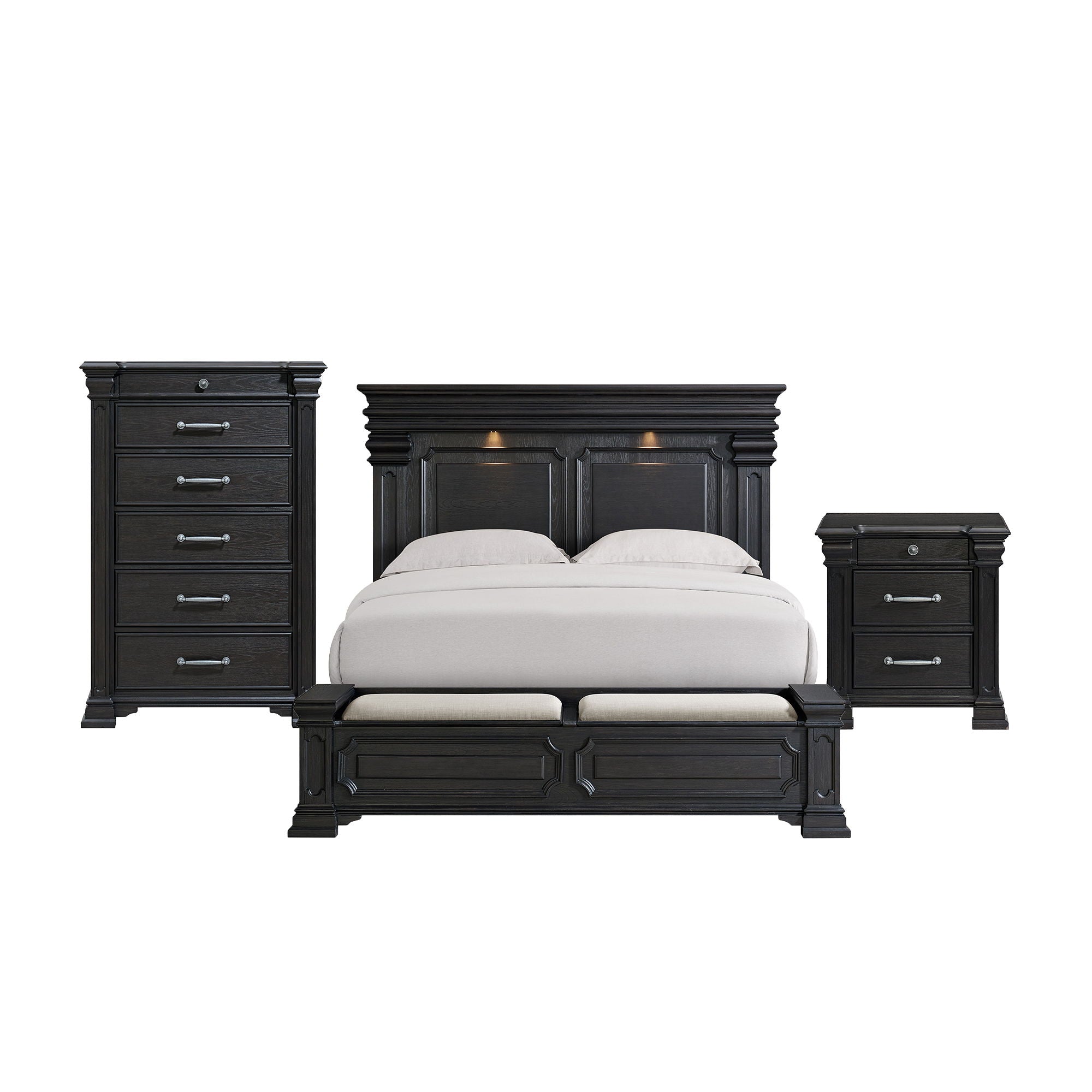 Kings Court - Storage Bedroom Set