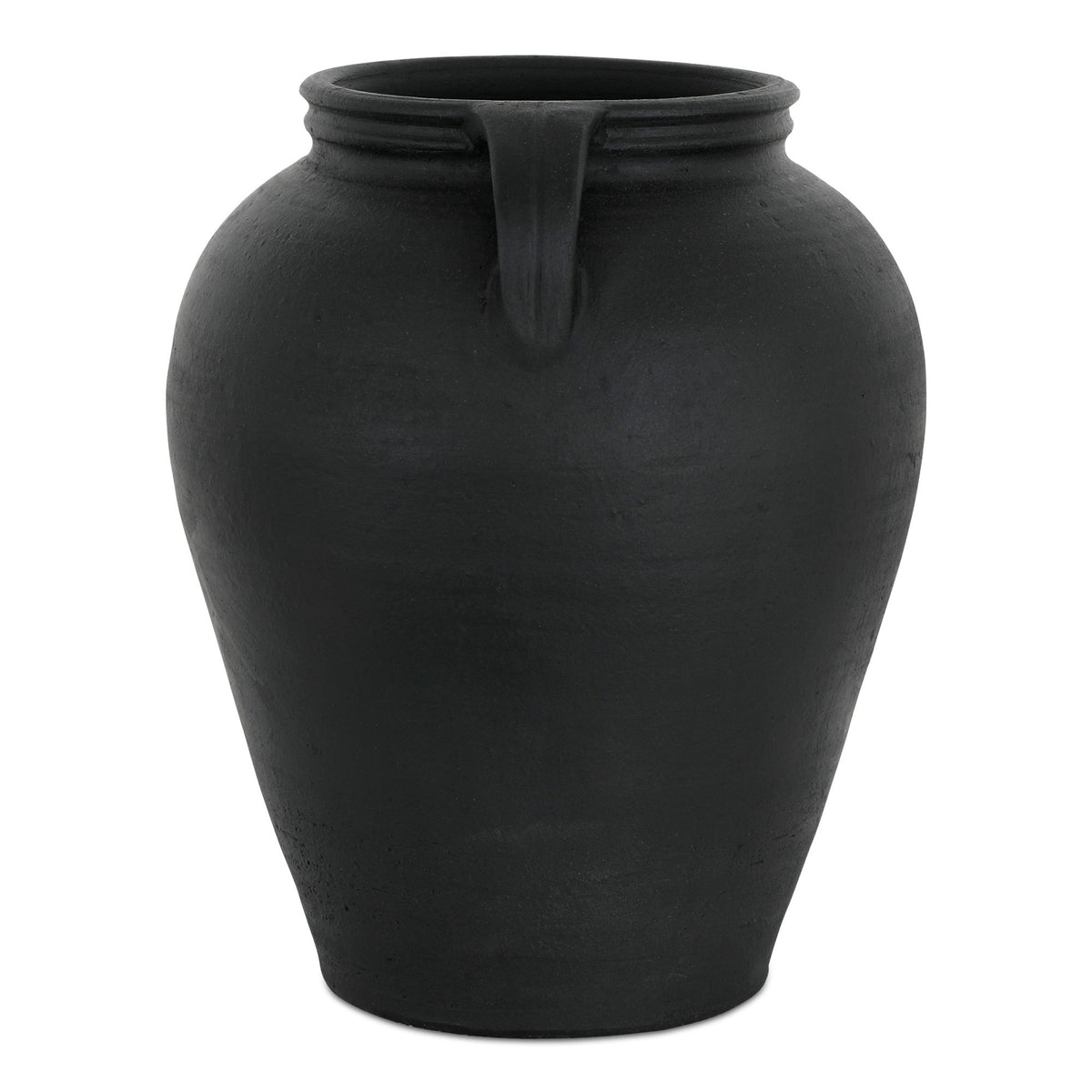 Jovi - Terracotta Vase - Black / Terracotta