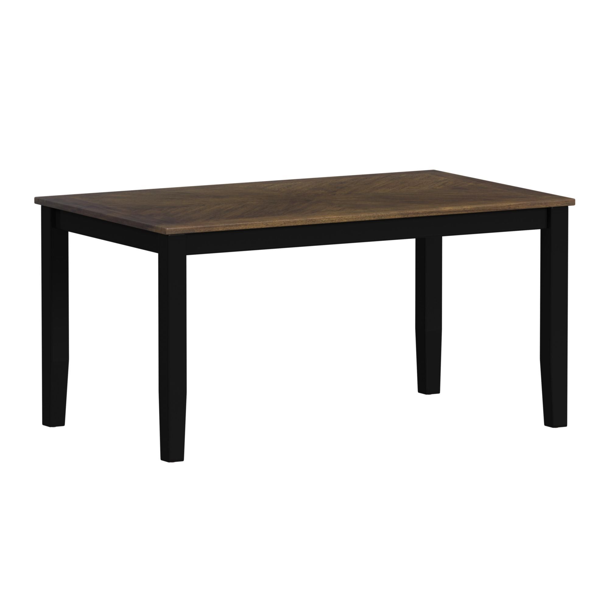 Brooks - 6 Piece Dining Set With Table, 4 Wood Back And Upholstered Seat Chairs, And Bench