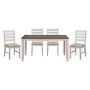 Ithaca - 5 Piece Dining Room Set (Table & 4 Side Chairs) - Brown