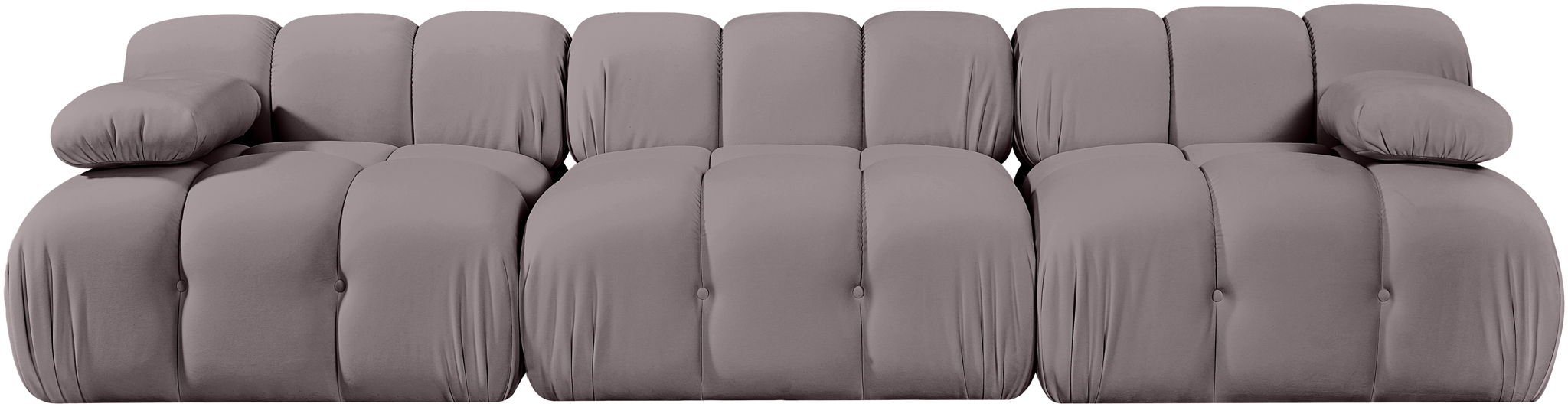 Orin - Velvet 3 Piece Modular Sofa