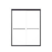 Modern Semi Frameless Double Sliding Shower Door