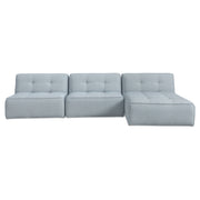 Sunseeker - 3 Piece Outdoor Lounge - Light Blue