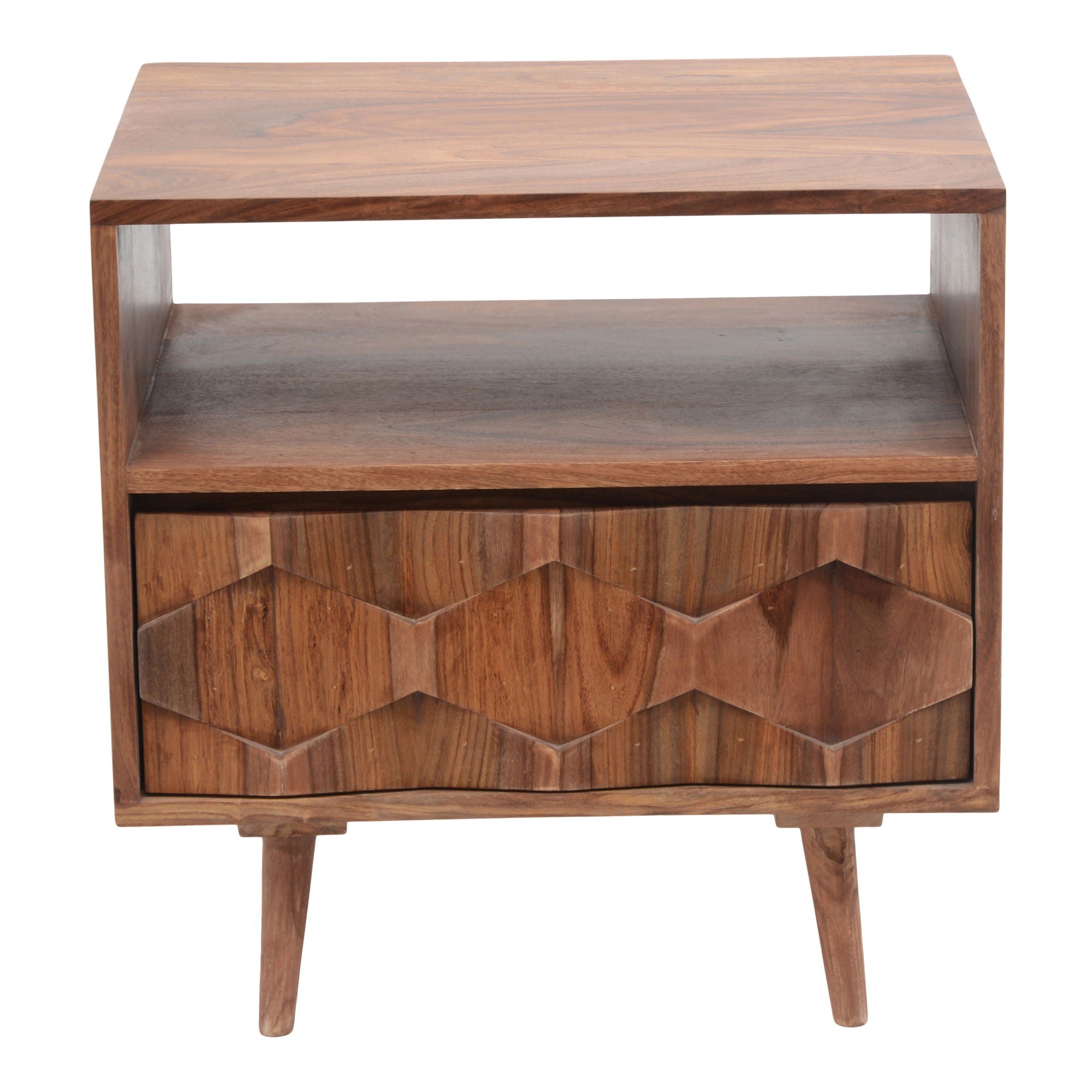 O2 - Nightstand - Brown