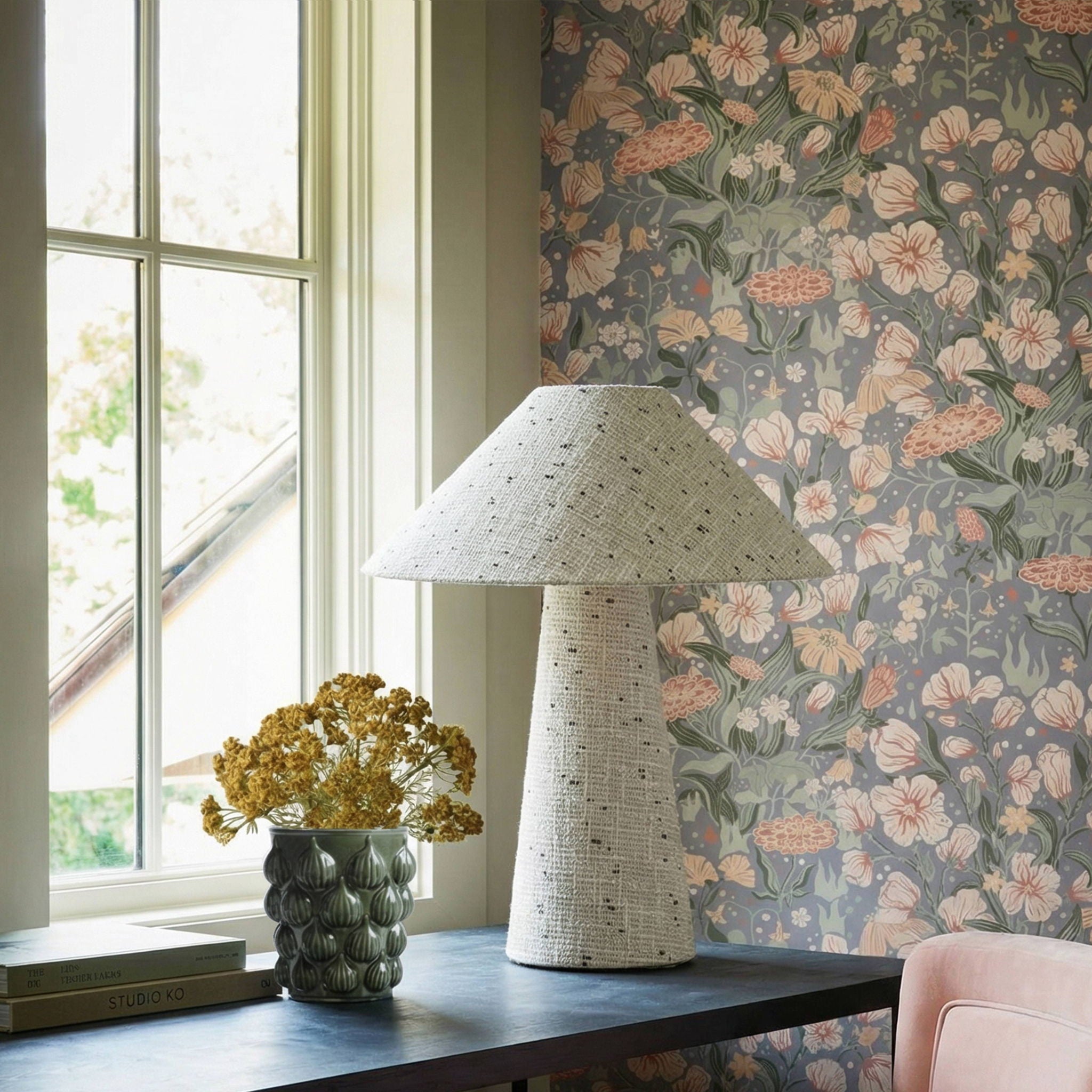 Fischer - Woven Table Lamp - Natural