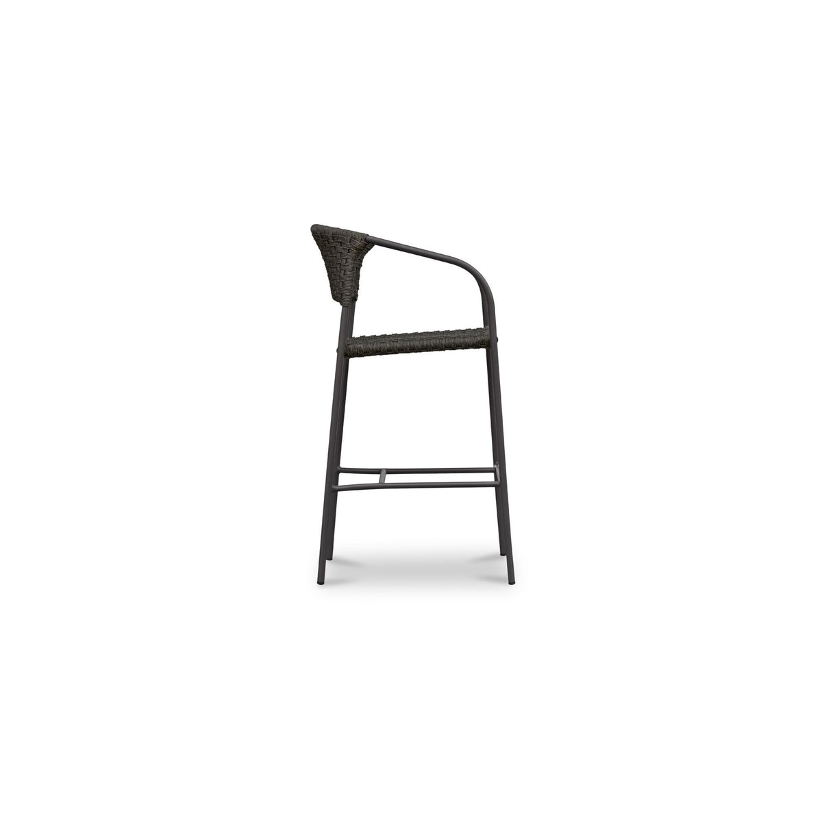 Zola - Outdoor Bar Stool - Dark Brown