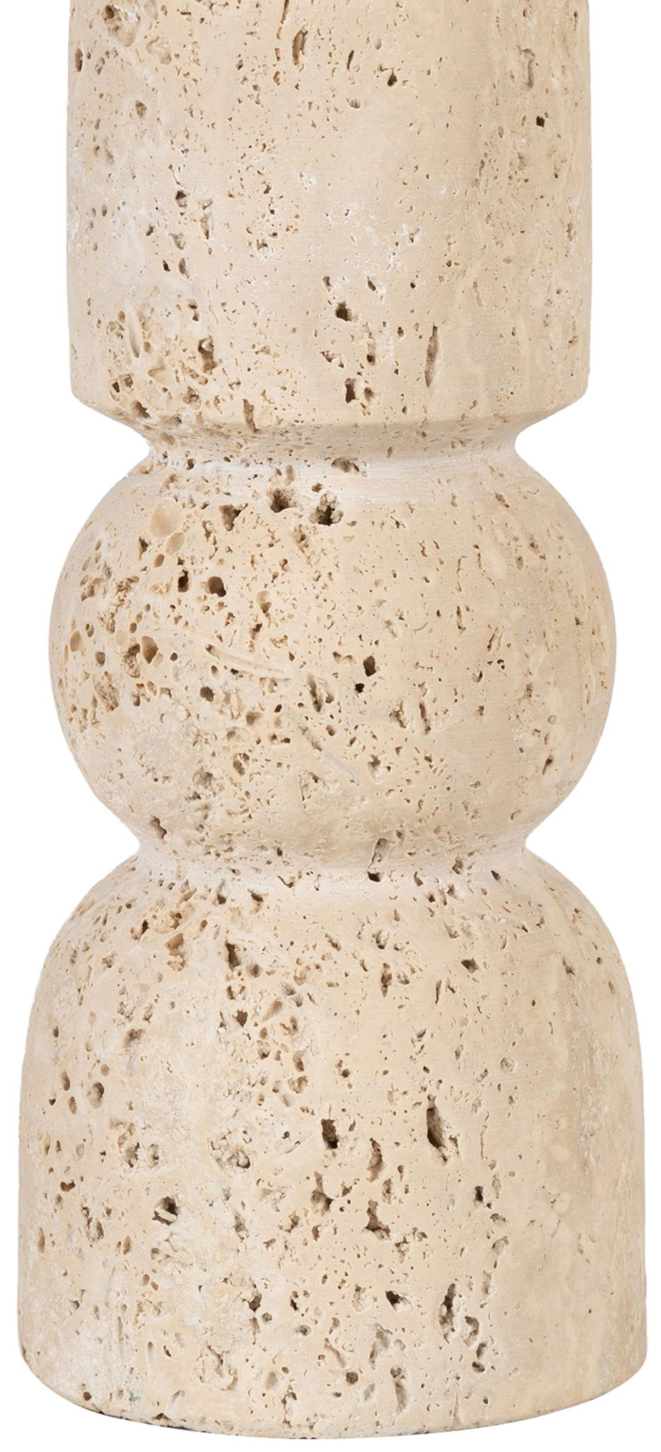 Paros - Base And Linen Textured Fabric Shade Table Lamp