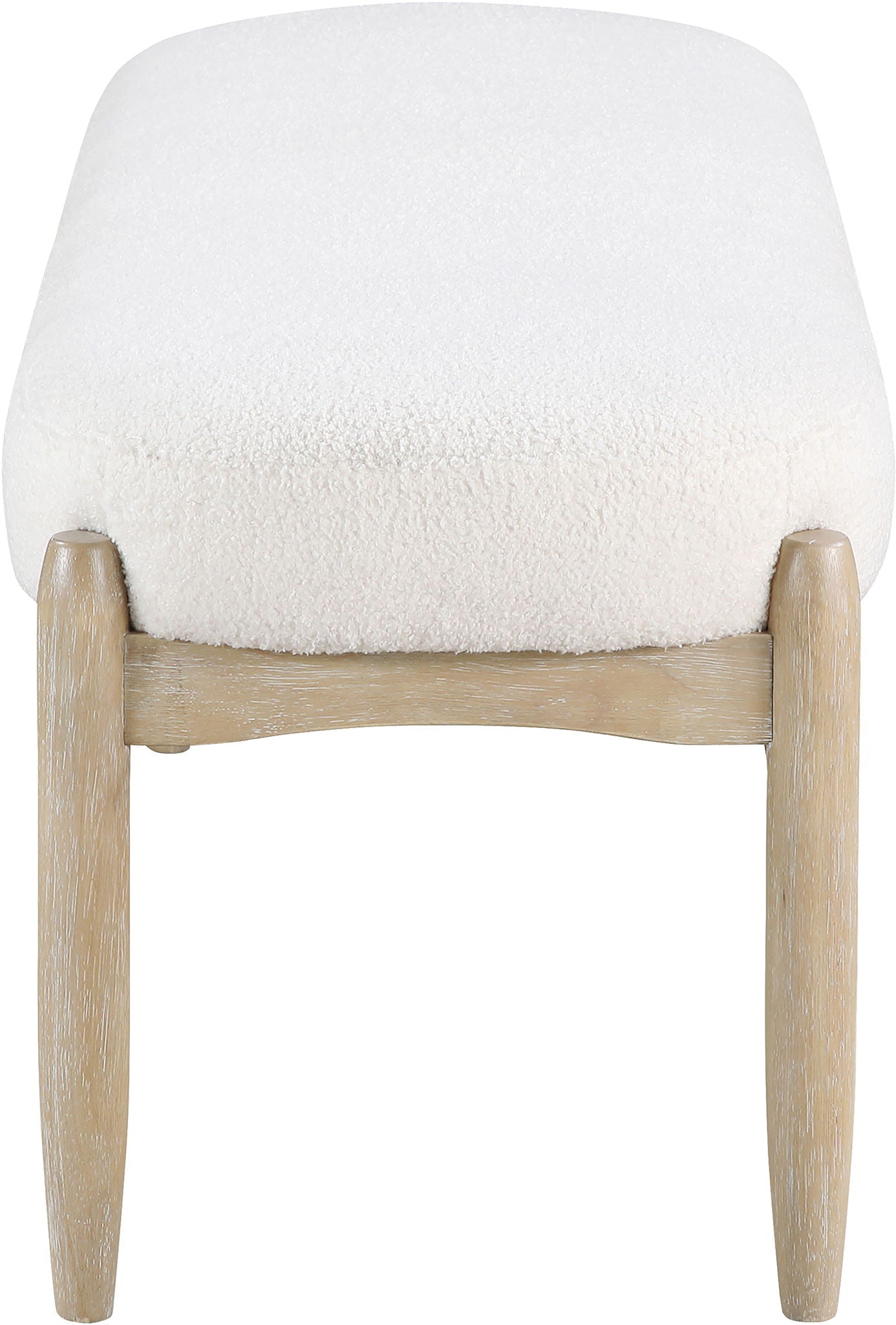 Briar - Faux Sheepskin Upholstered Bench