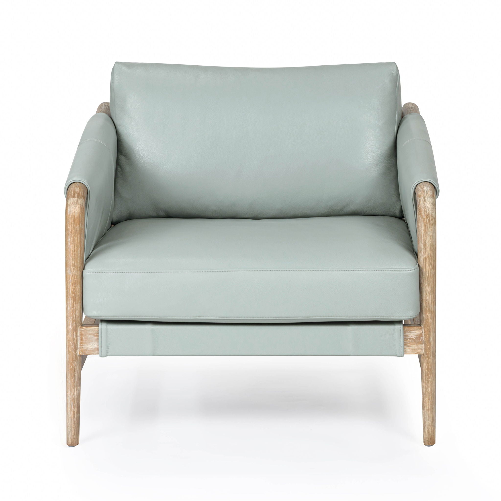 Chakka - Genuine Leather Accent Chair