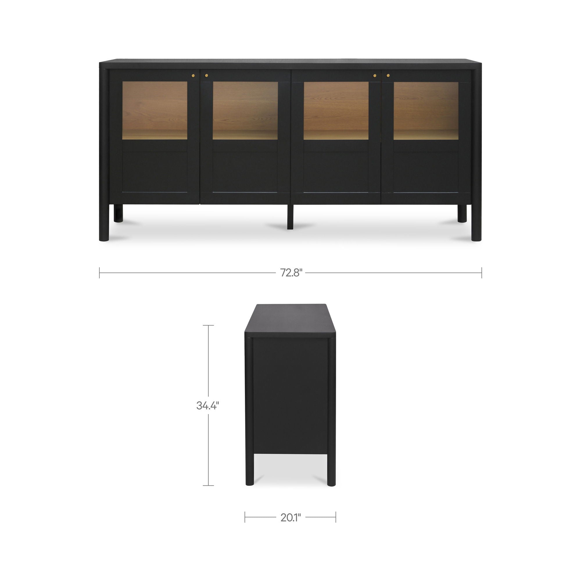 Hannah - Sideboard - Black