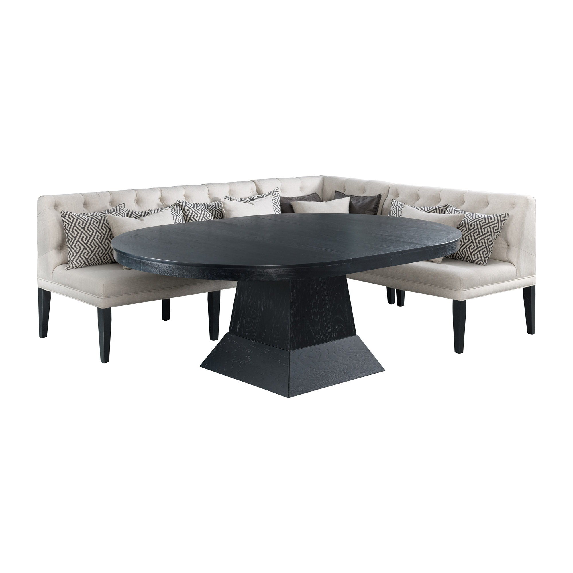 Maddox - Oval Dining Table Set