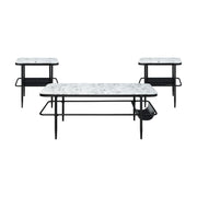 Martine - 3 Piece Pack Occasional Set - Black