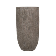 Magnesium Oxide Planter For Outdoor Use - Natural Wood