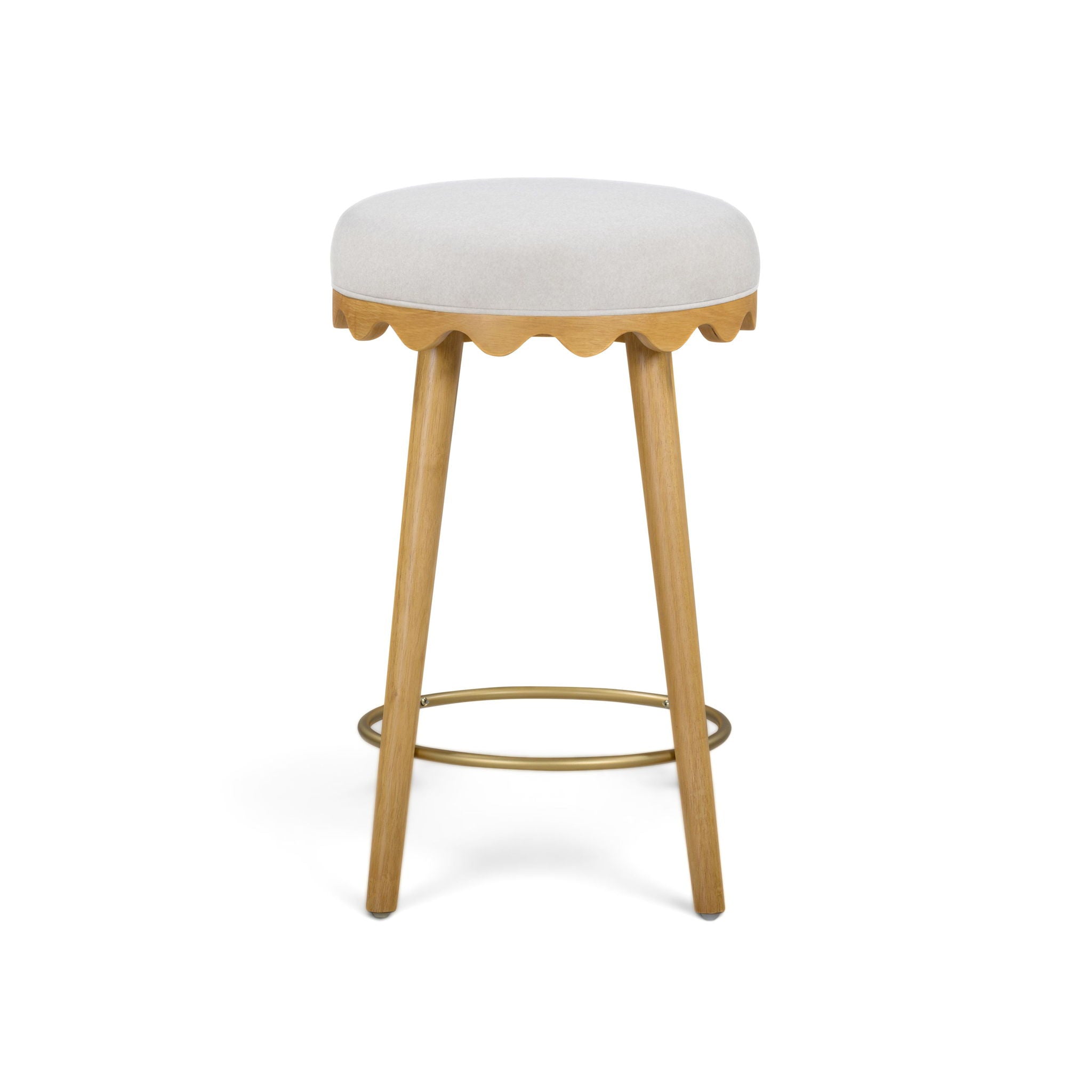 Oodle - Performance Vegan Mohair Stool