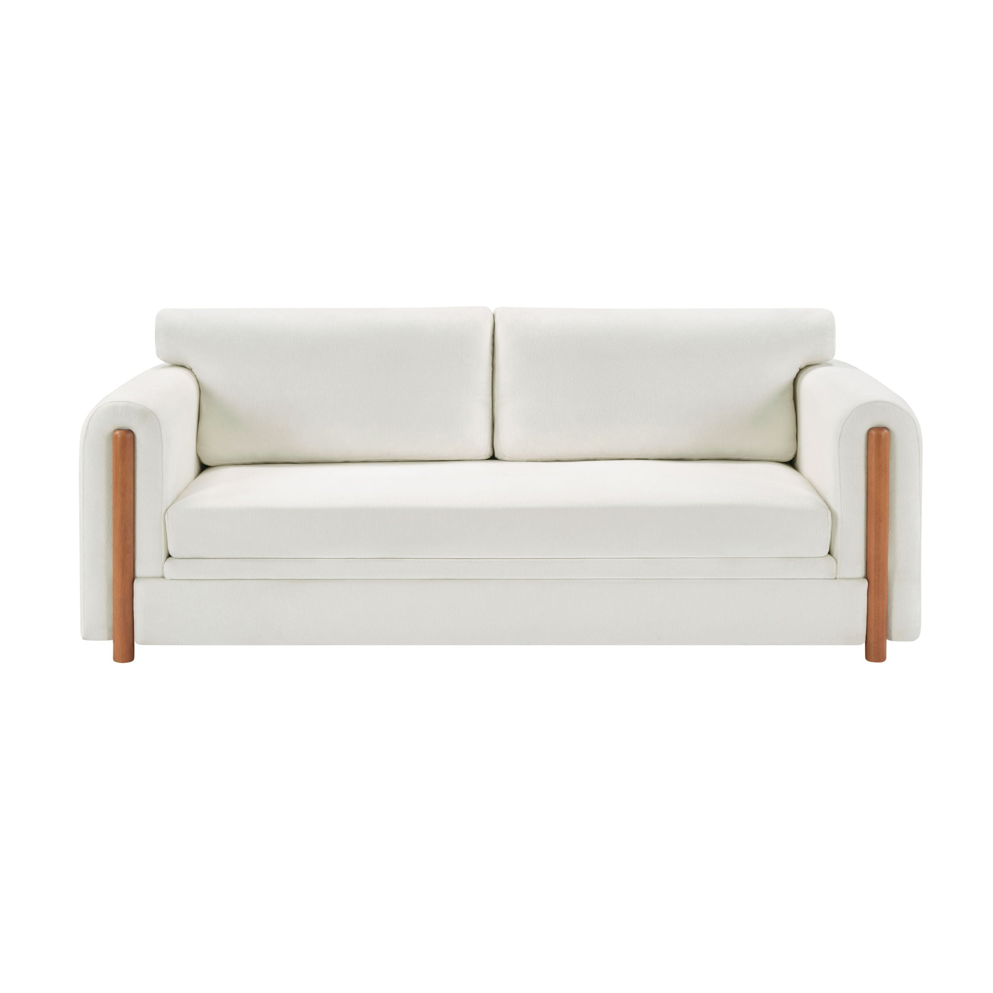 Modern 3 Seater Upholstered Couch Sofa For Living Room