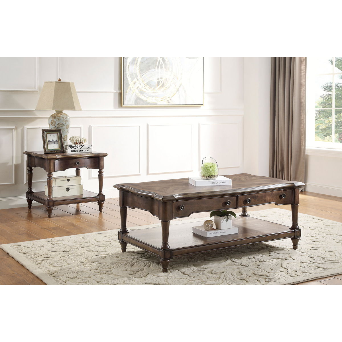 Heath Court - Cocktail Table - Brown