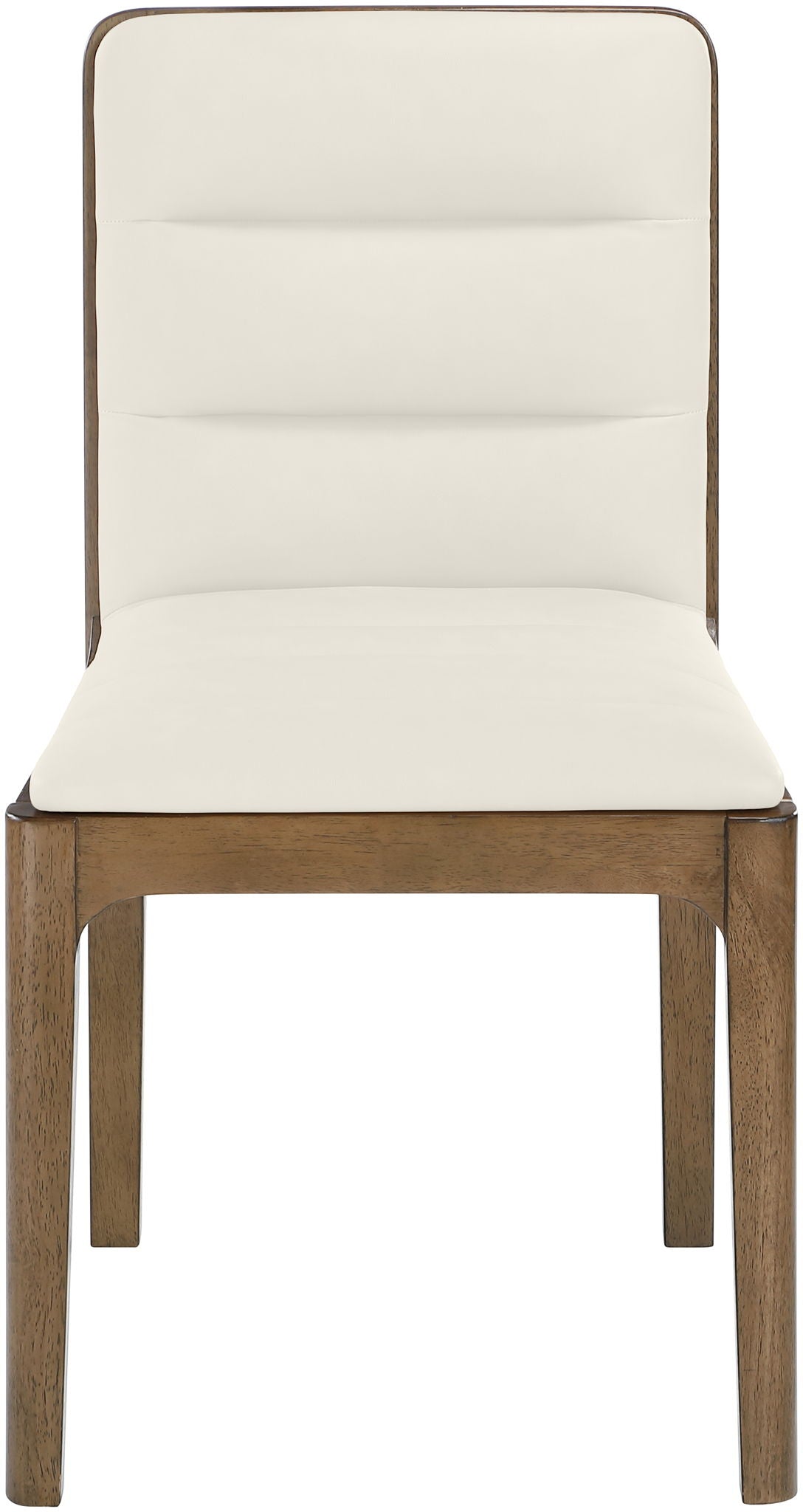 Ellis - Vegan Leather Upholstered Dining Chair (Set of 2) - Brown Base