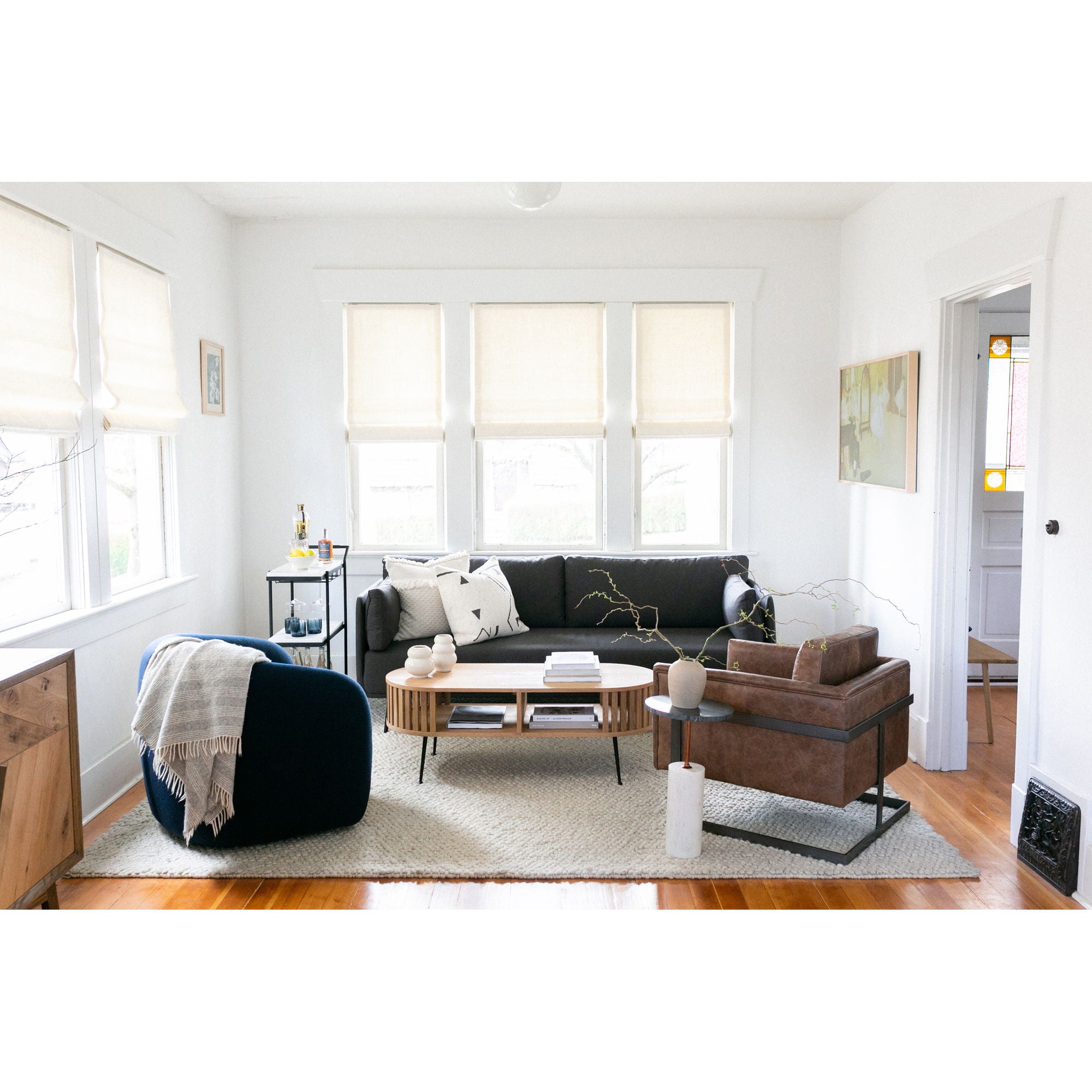 Dusk - Accent Table - Marble