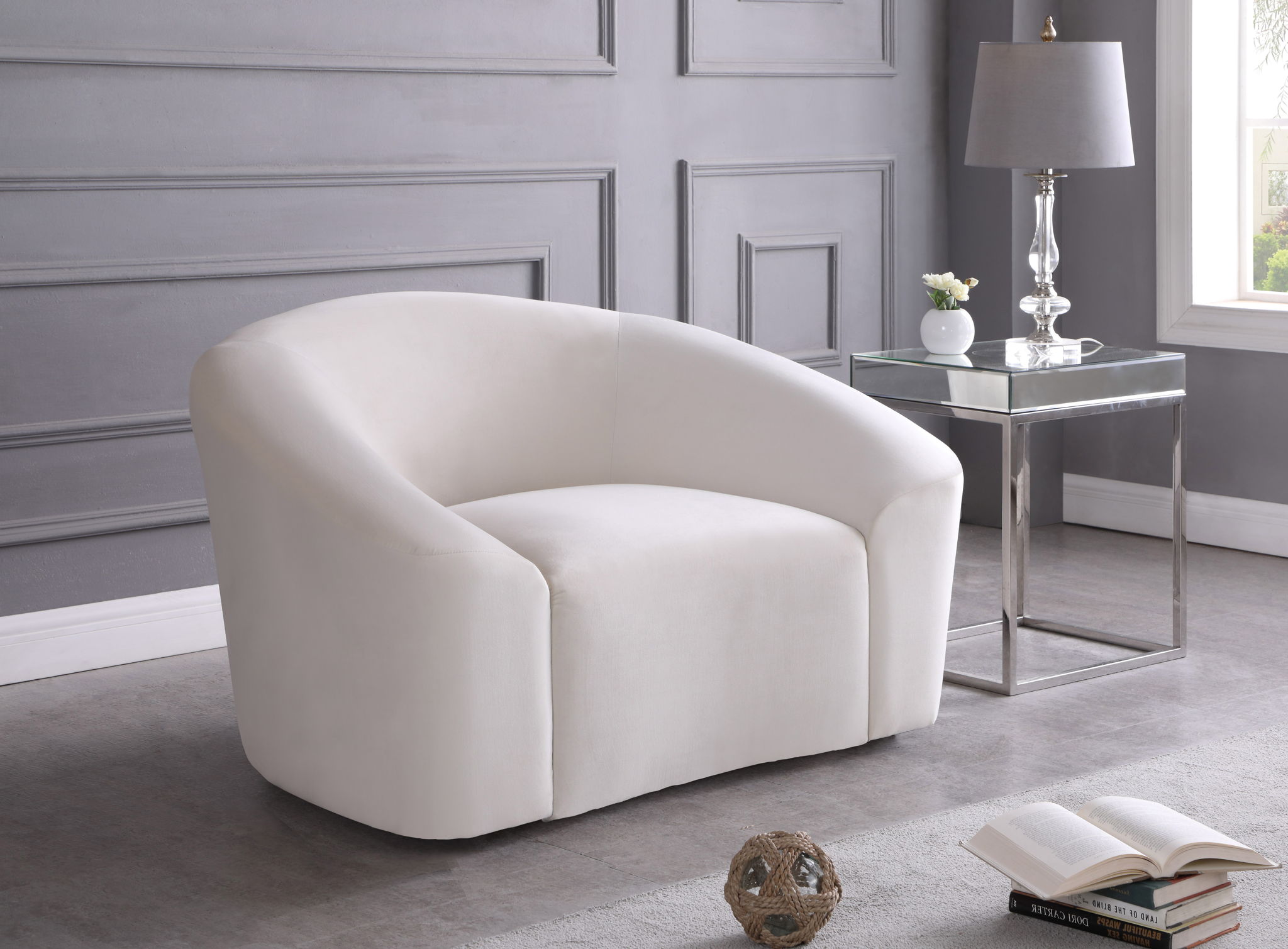 Riley - Velvet Arm Chair