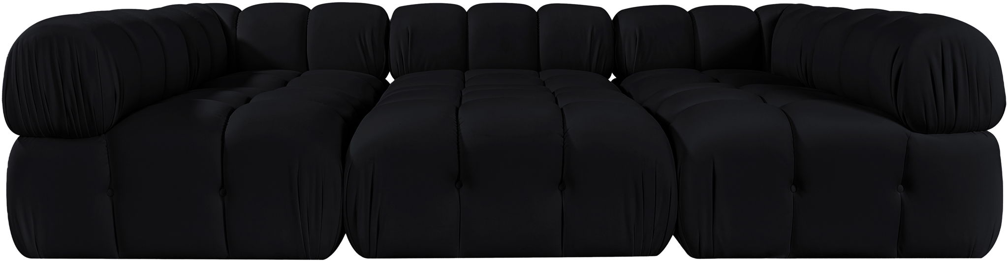 Orin - Velvet 6 Piece Modular Sectional
