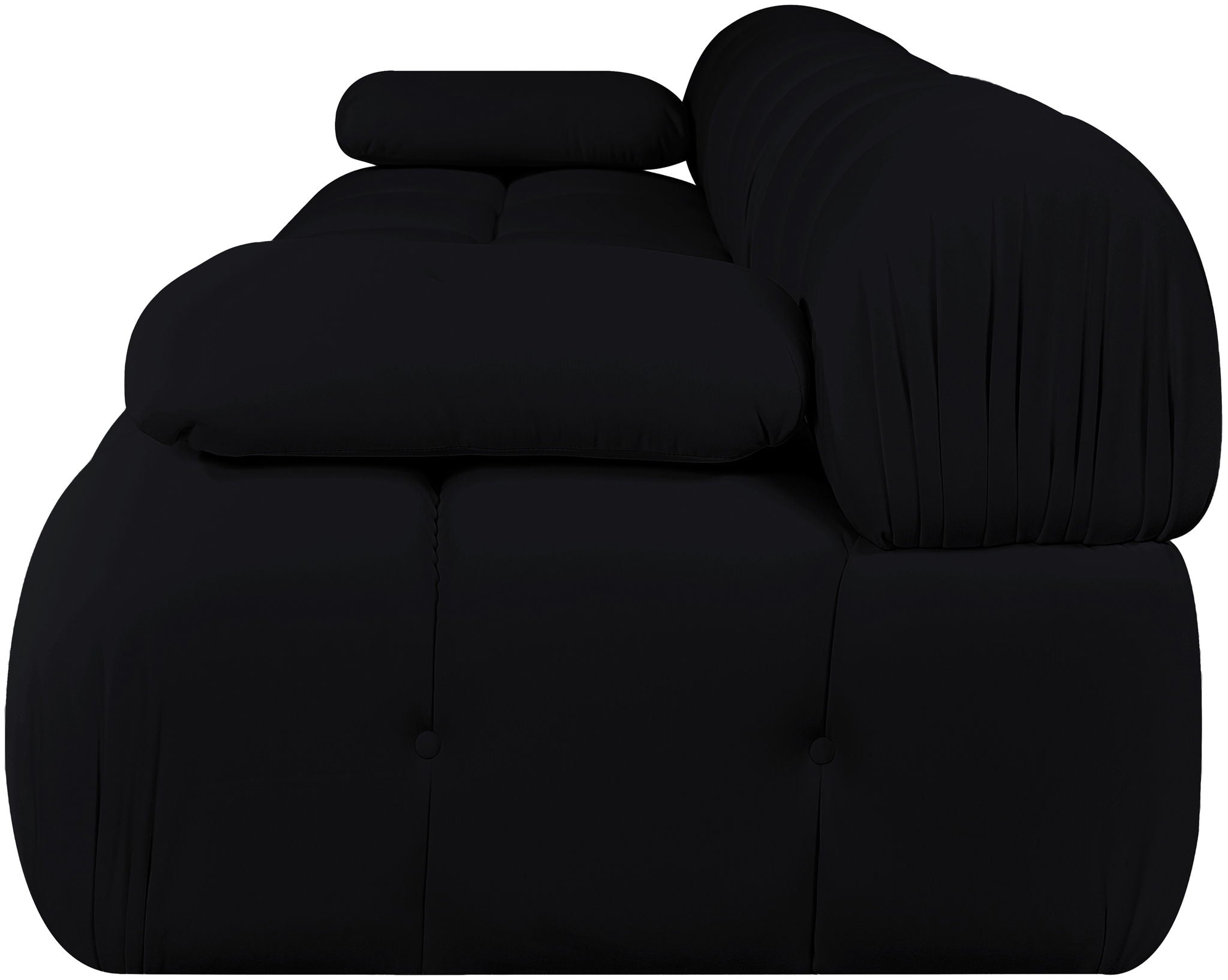 Orin - Velvet 3 Piece Modular Sofa