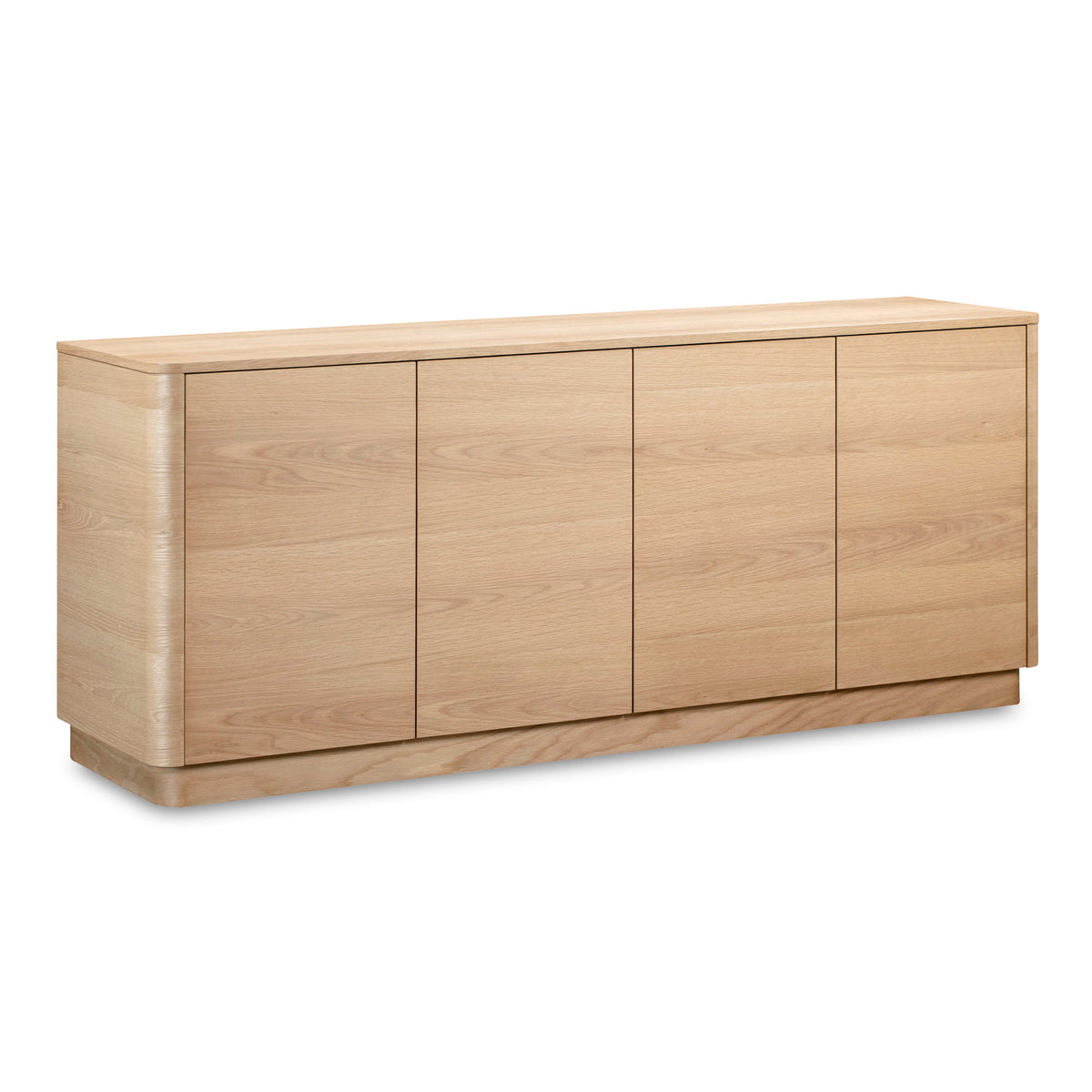 Round Off - Sideboard - Light Brown / Oak