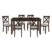 Challis - 7 Piece Pack Dinette Set - Cherry