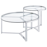 Kaylie - 2 Piece Nesting Coffee Table Set