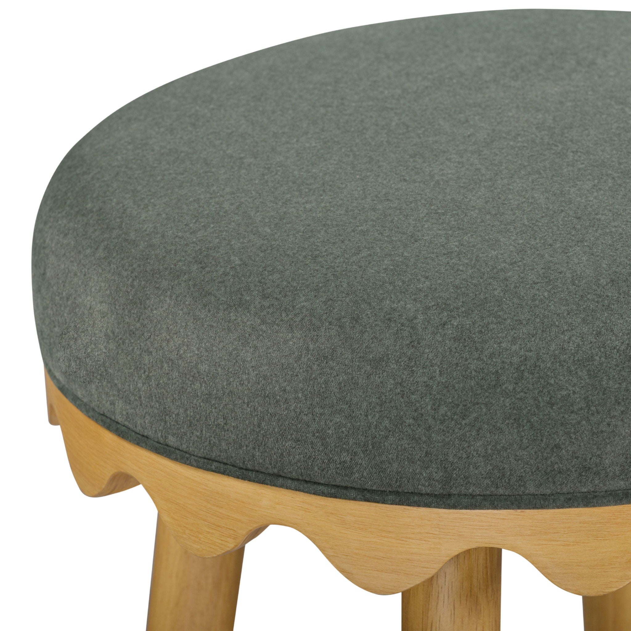 Oodle - Performance Vegan Mohair Stool