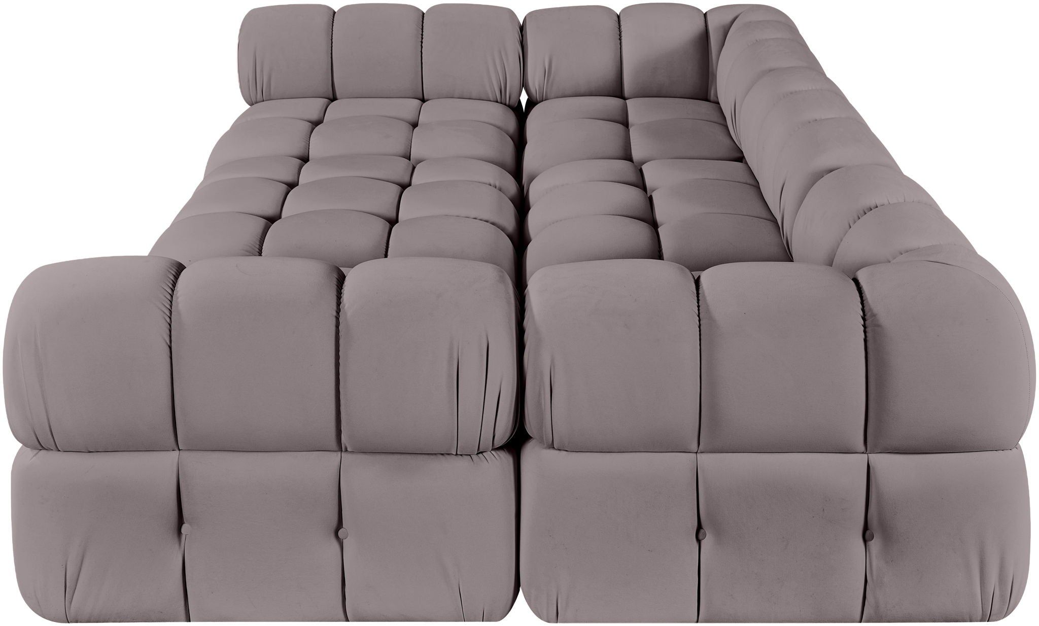 Orin - Velvet 6 Piece Modular Sectional