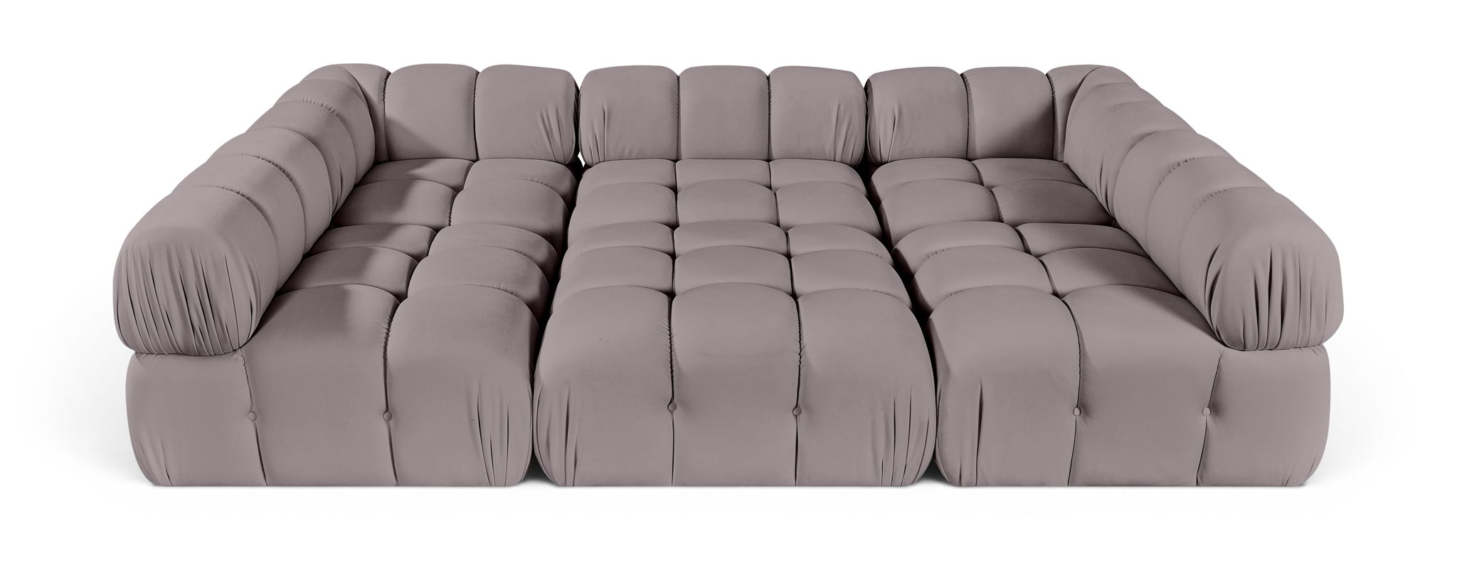 Orin - Velvet 6 Piece Modular Sectional