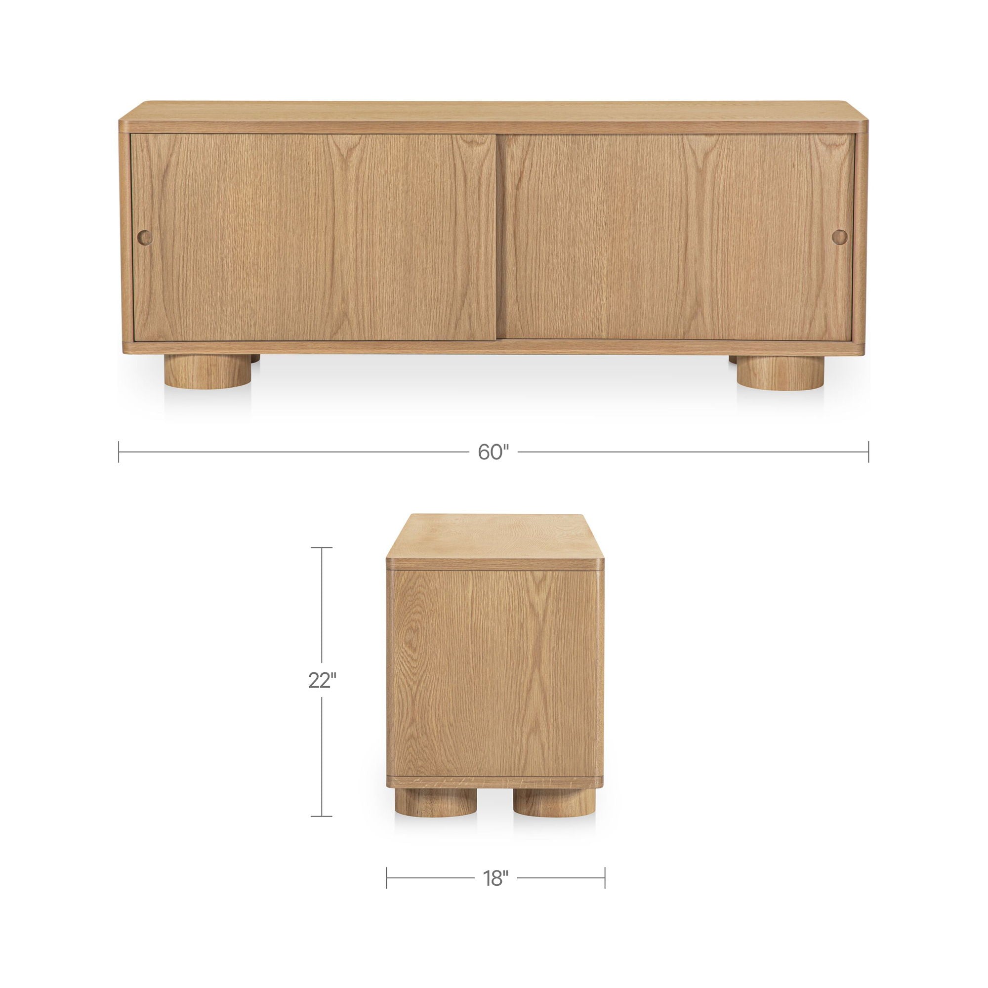 Hobbs - Media Unit - Natural