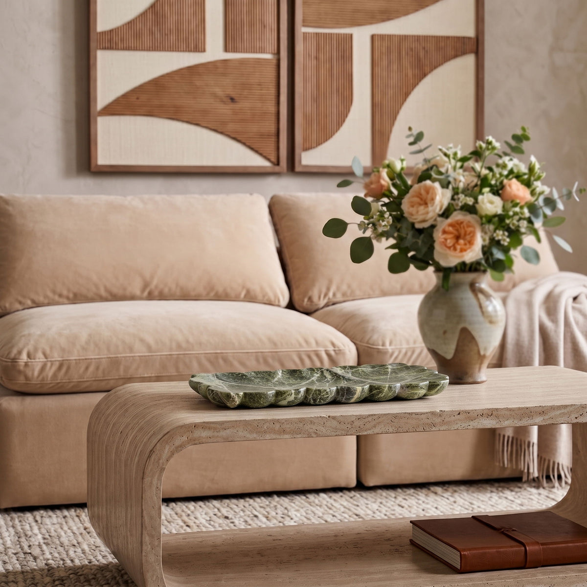 Ruffalo - Genuine Marble Tray