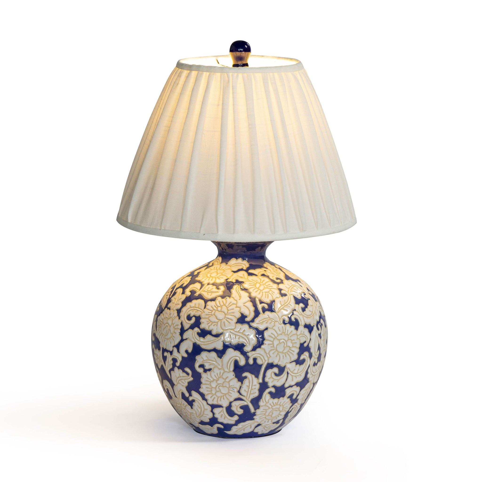 Diana - Table Lamp - Blue & White