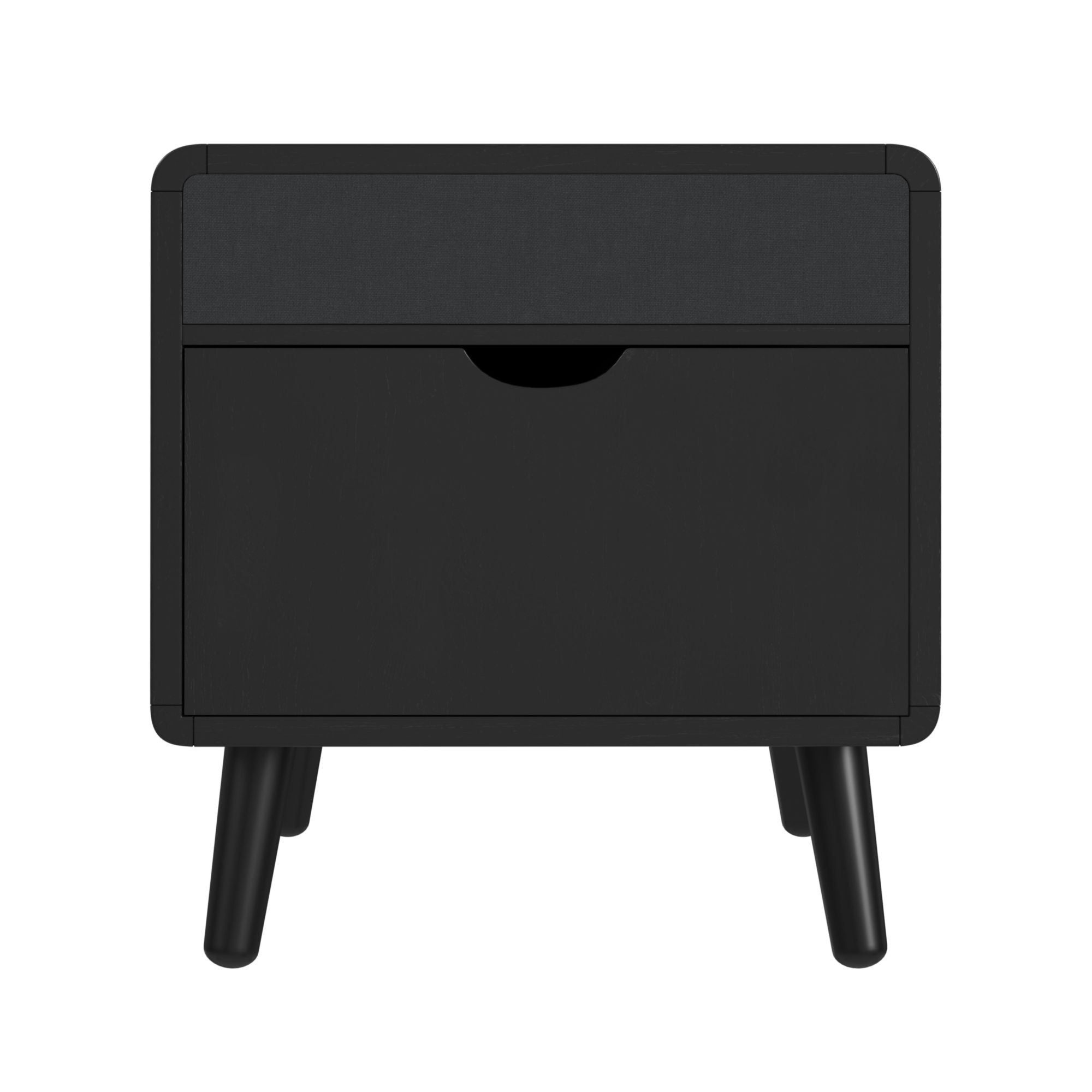 Halo - Square Smart End Table - Black