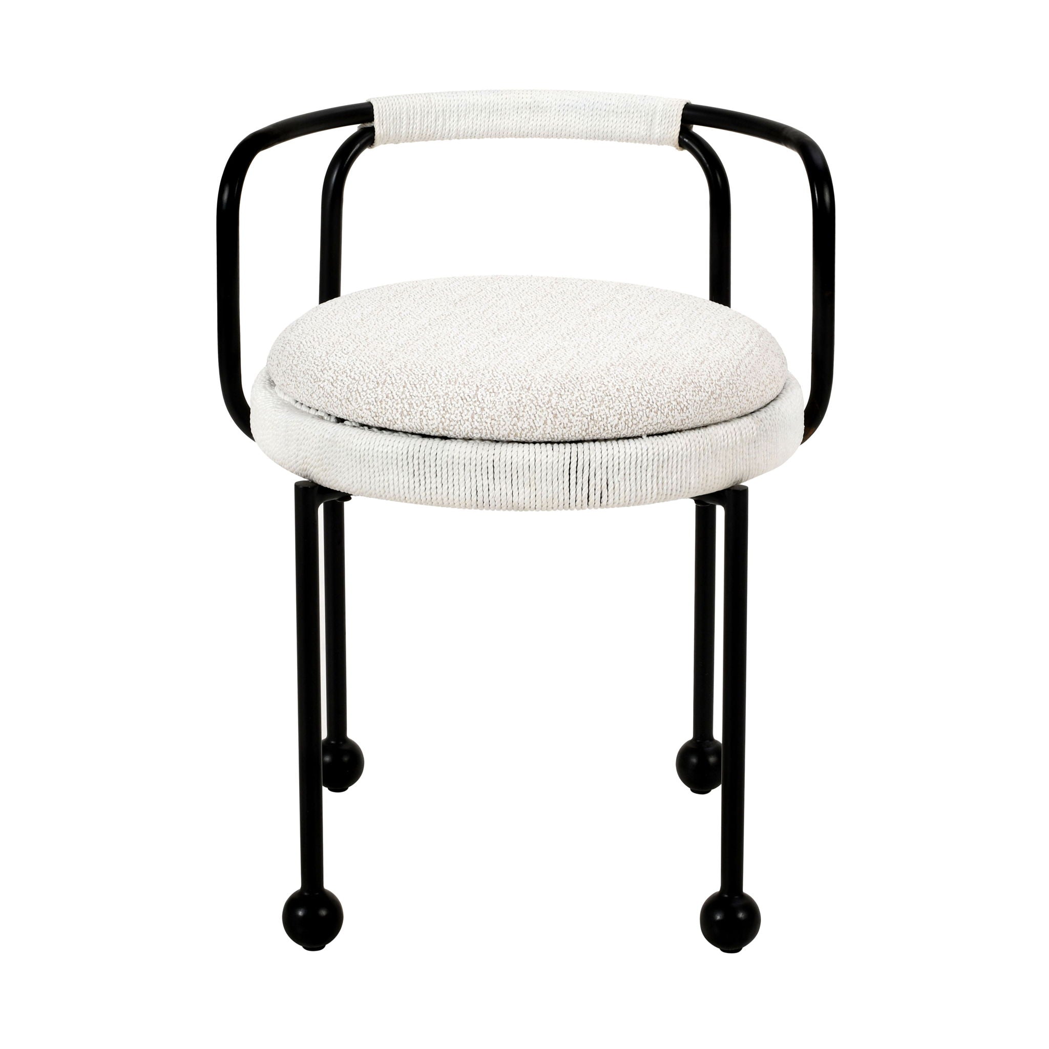 Pansy - Outdoor Dining Chair - Cream