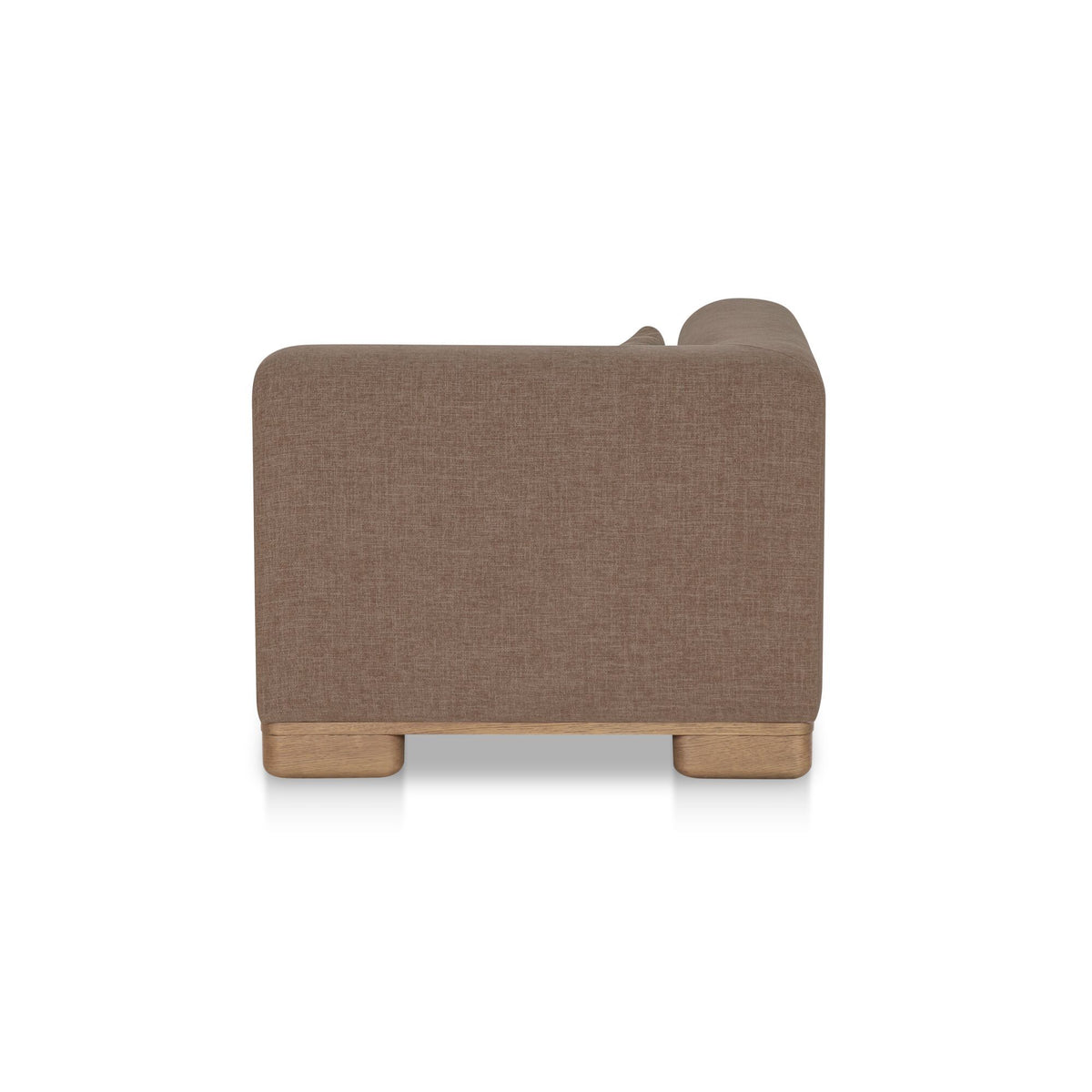 June - Corner Chair - Dark Brown