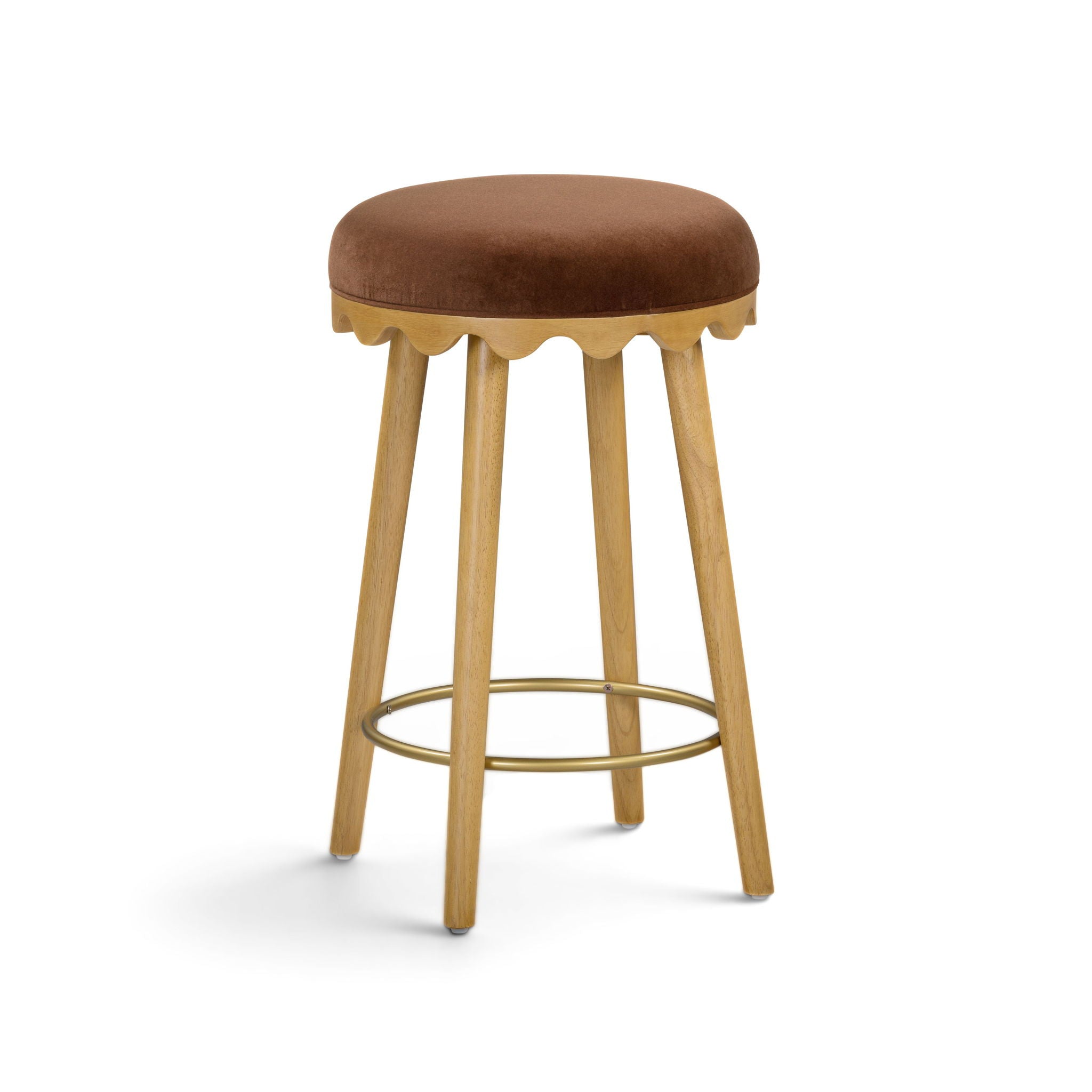 Oodle - Performance Vegan Mohair Stool