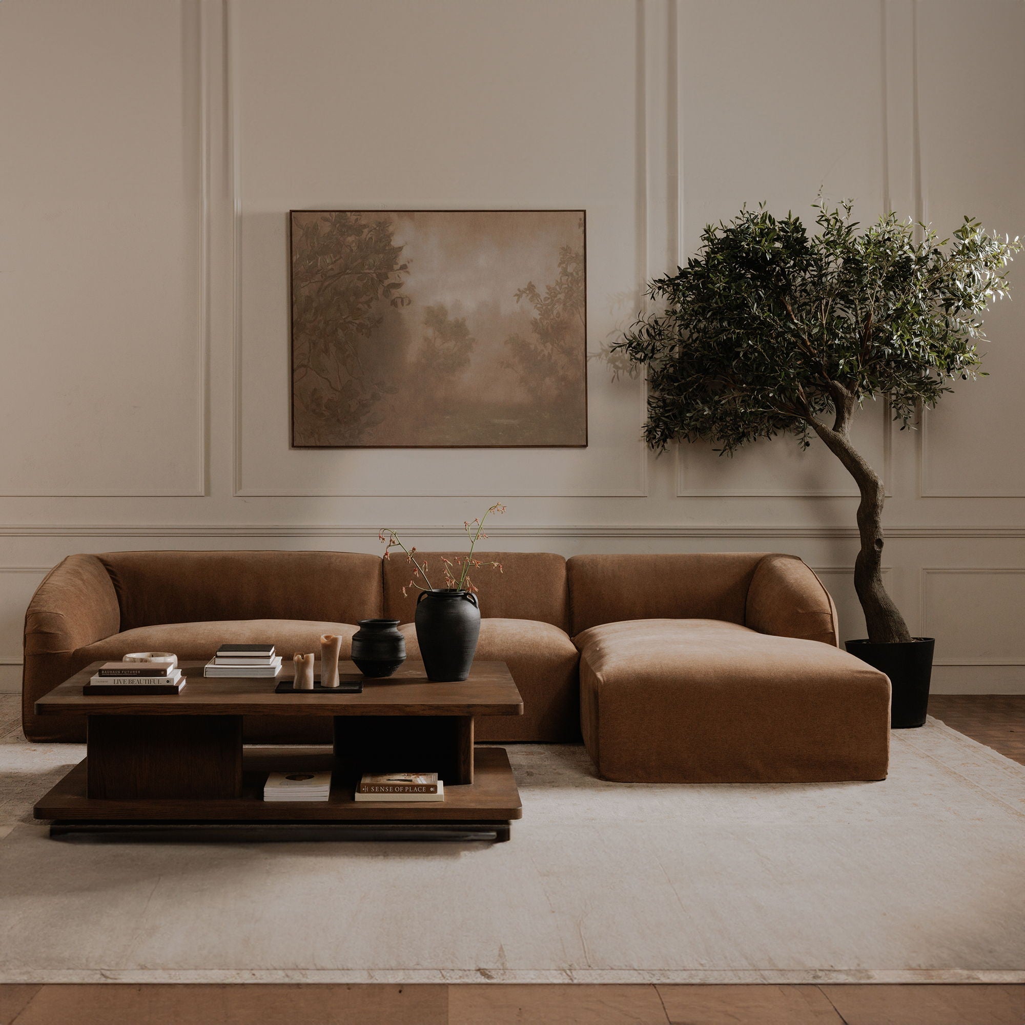 Fawn - Canvas Art - Light Brown