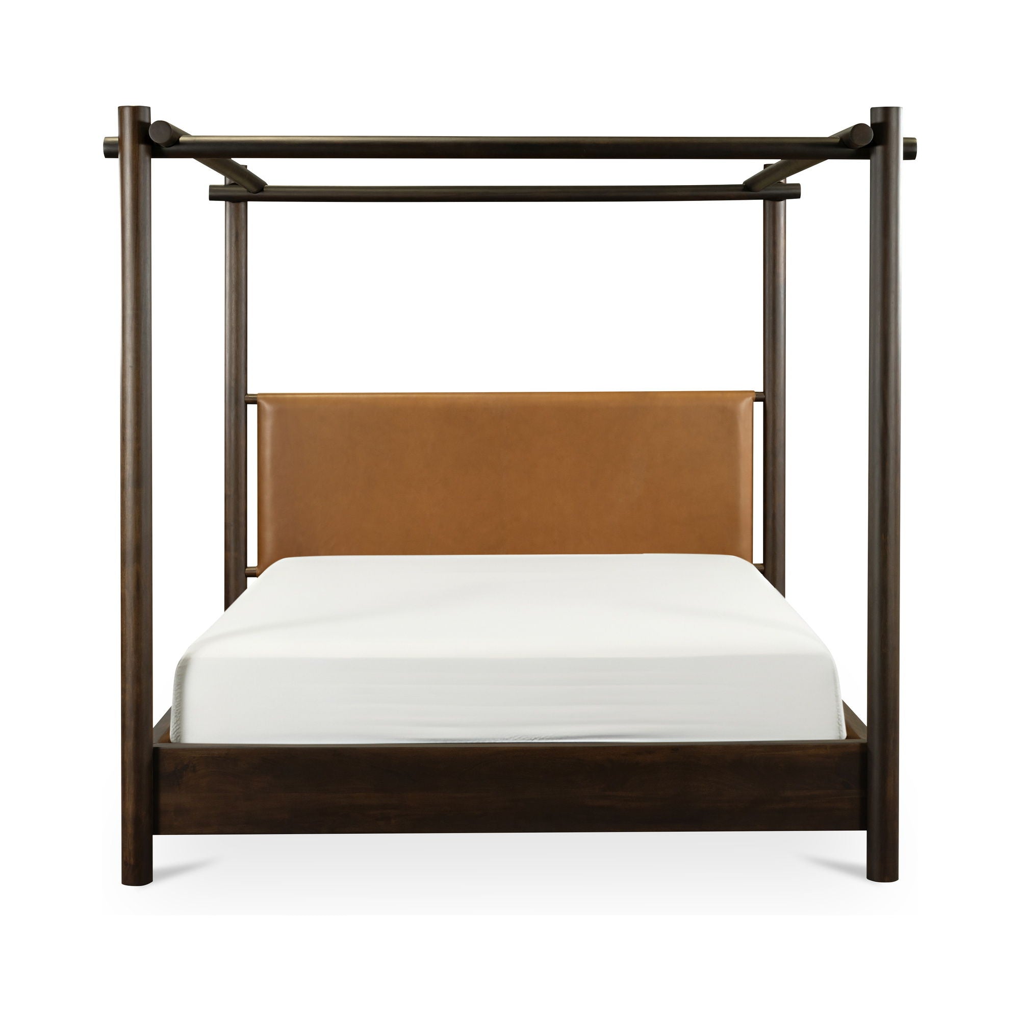 Devin - King Bed - Brown